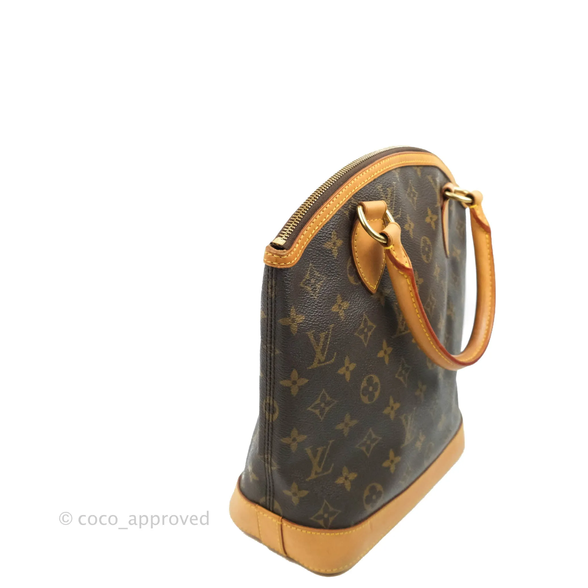 Louis Vuitton Vintage Lockit Monogram Canvas