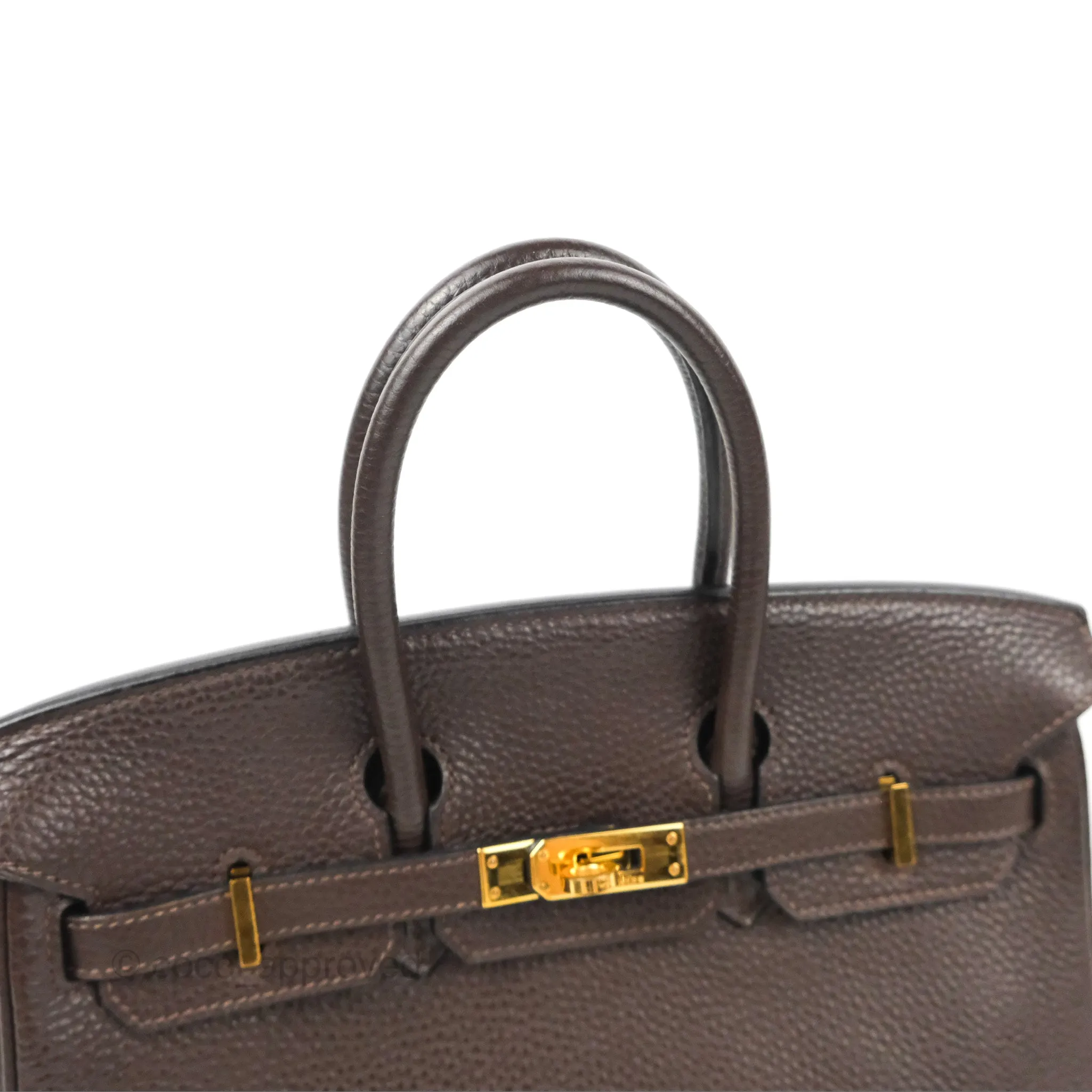 <DM/Email to purchase> Hermes Birkin 25 Chocolate Gold Hardware
