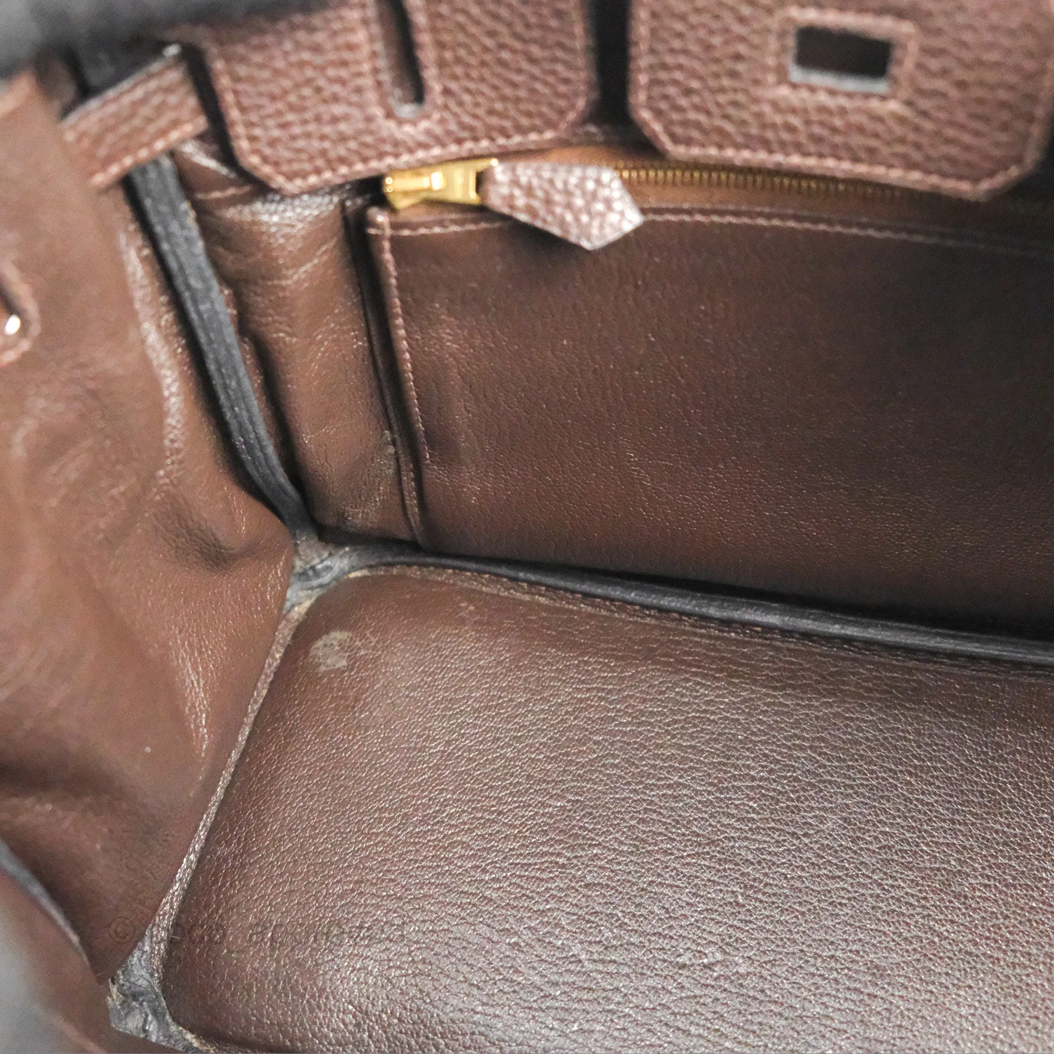 <DM/Email to purchase> Hermes Birkin 25 Chocolate Gold Hardware