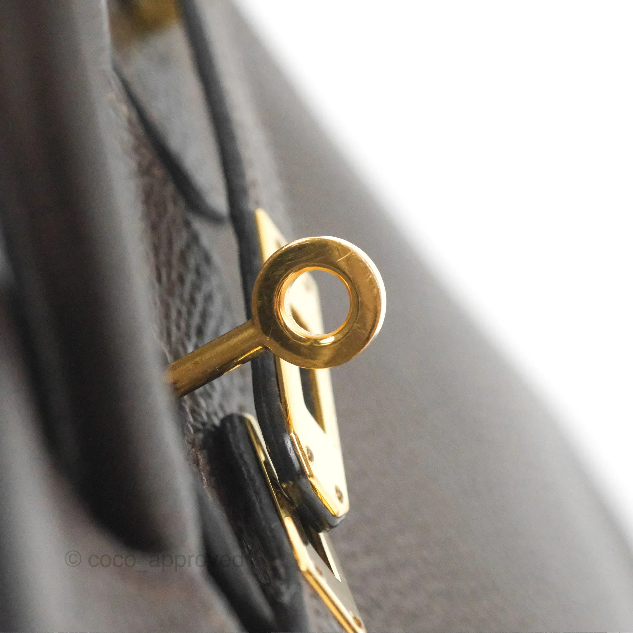 <DM/Email to purchase> Hermes Birkin 25 Chocolate Gold Hardware