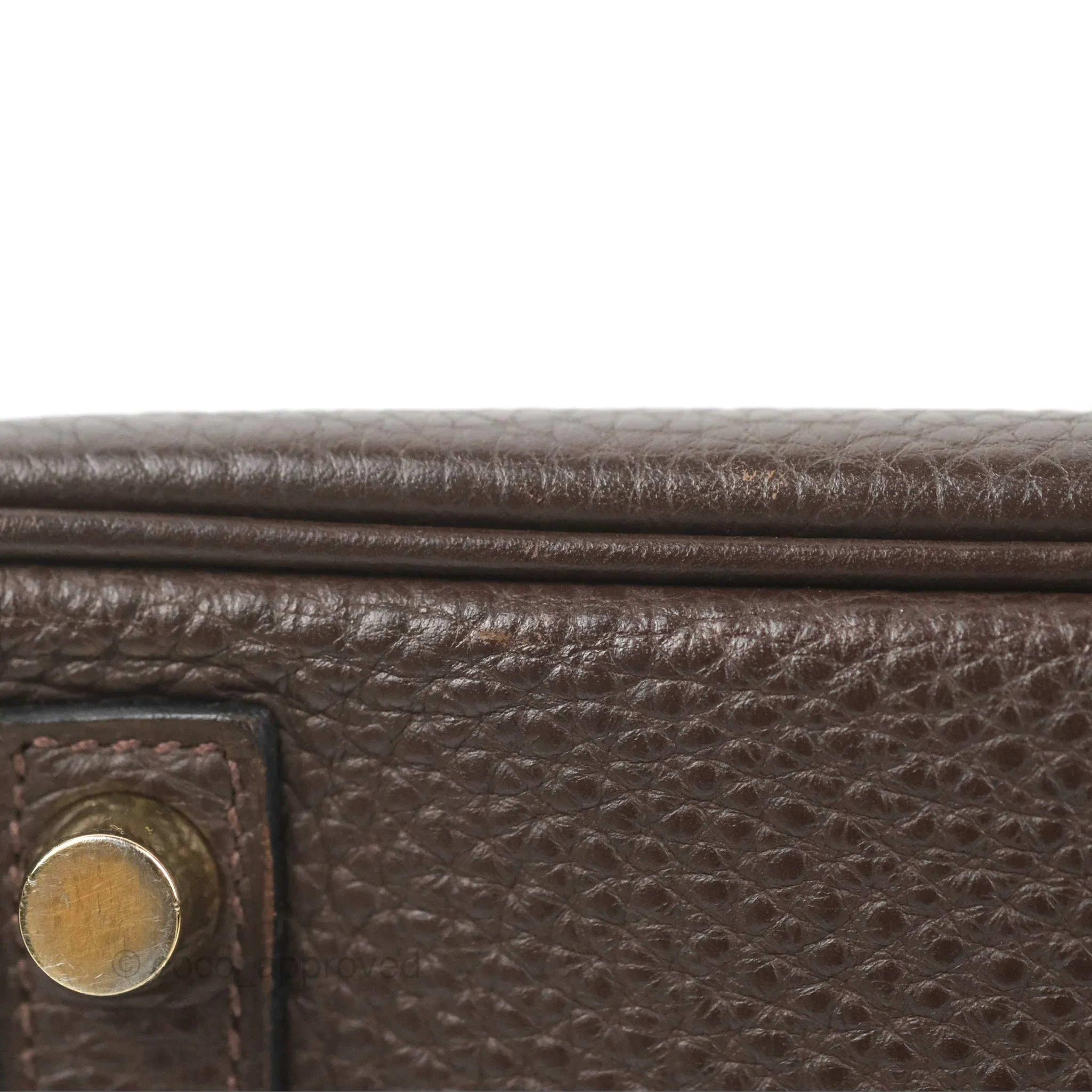 <DM/Email to purchase> Hermes Birkin 25 Chocolate Gold Hardware
