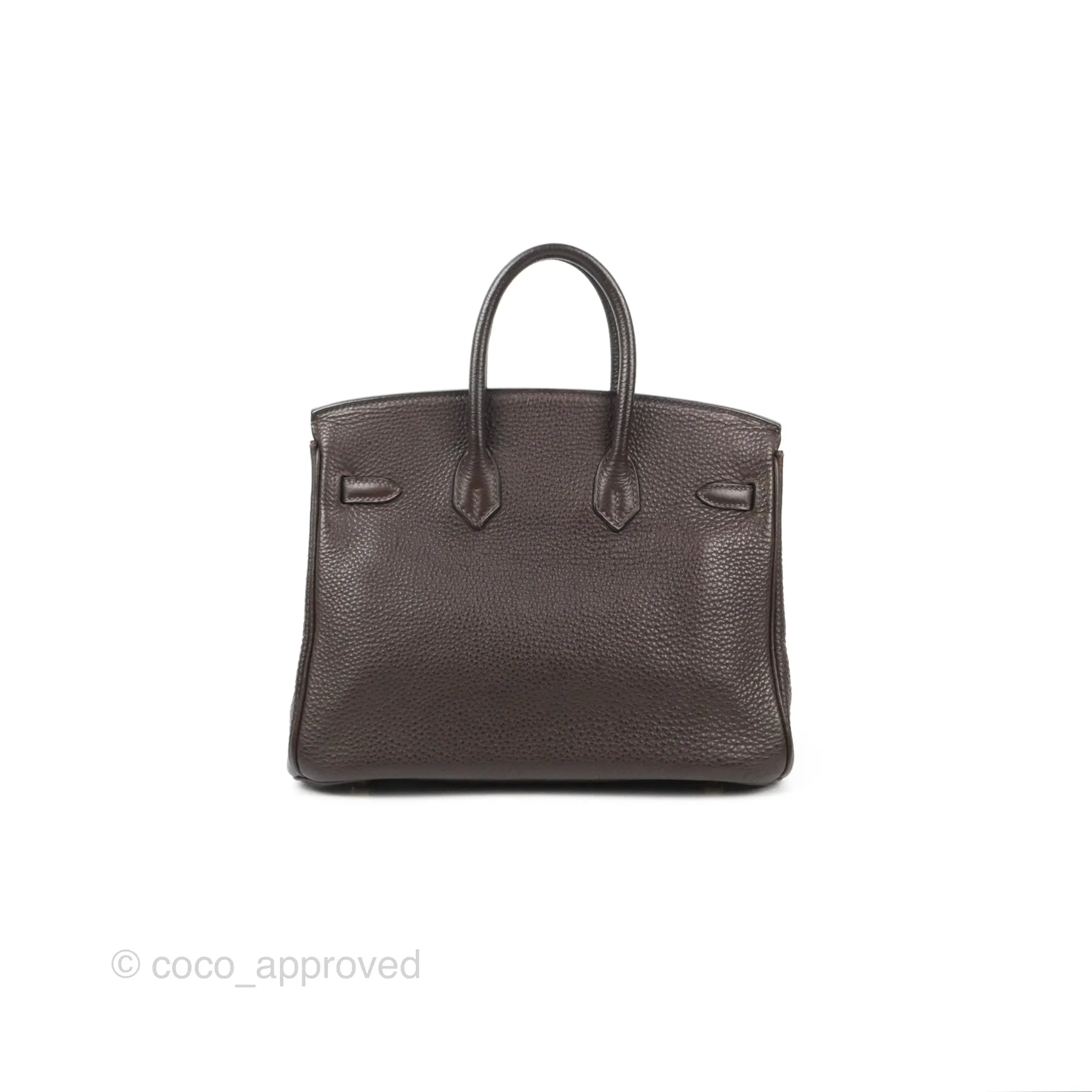 <DM/Email to purchase> Hermes Birkin 25 Chocolate Gold Hardware