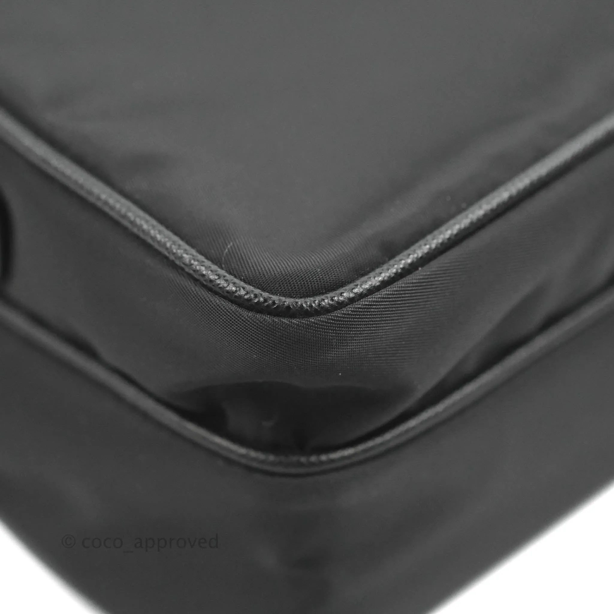 Prada 2-way Black Nylon Backpack