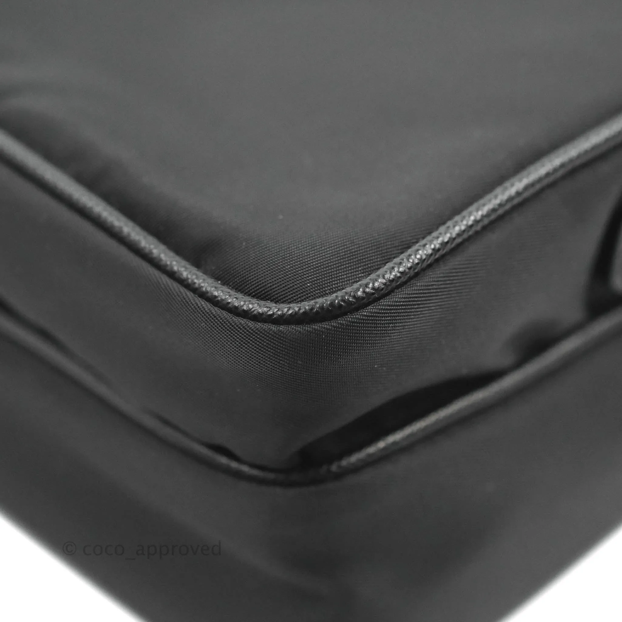 Prada 2-way Black Nylon Backpack
