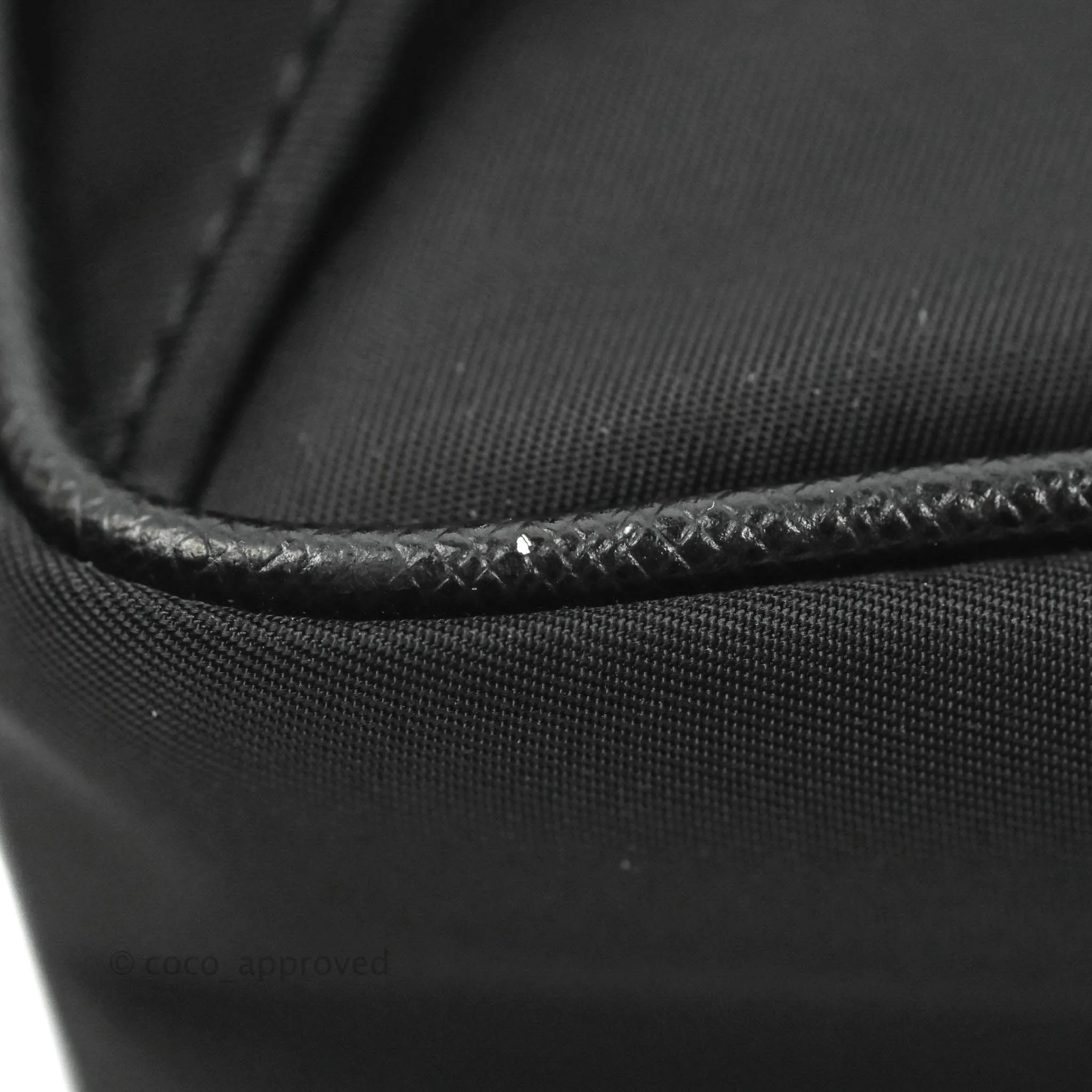 Prada 2-way Black Nylon Backpack