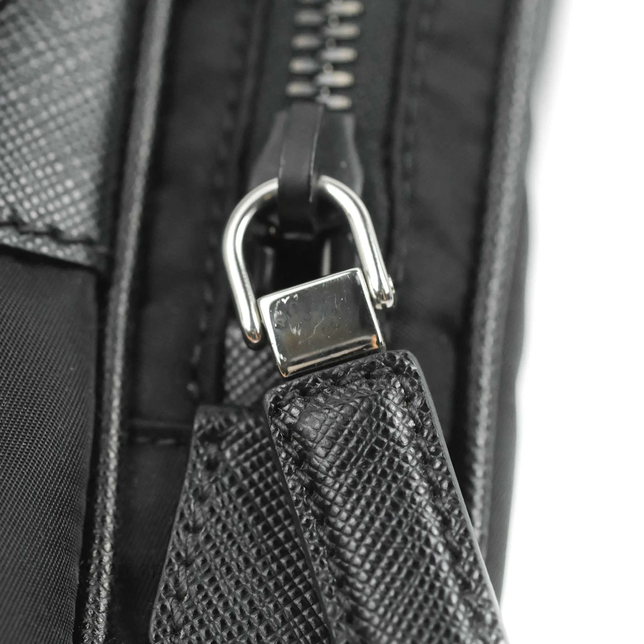 Prada 2-way Black Nylon Backpack