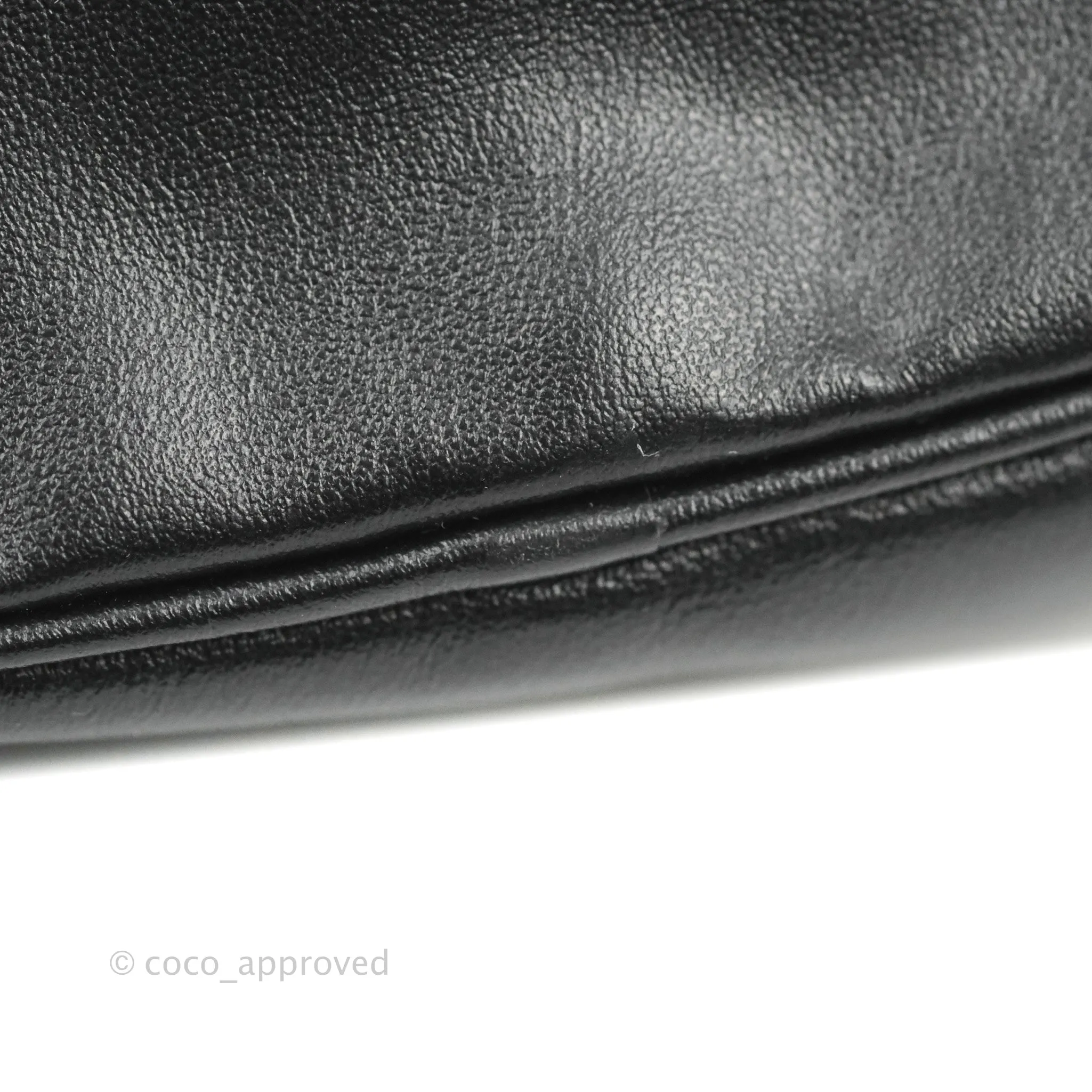 Prada Duet Bucket Bag Black Leather
