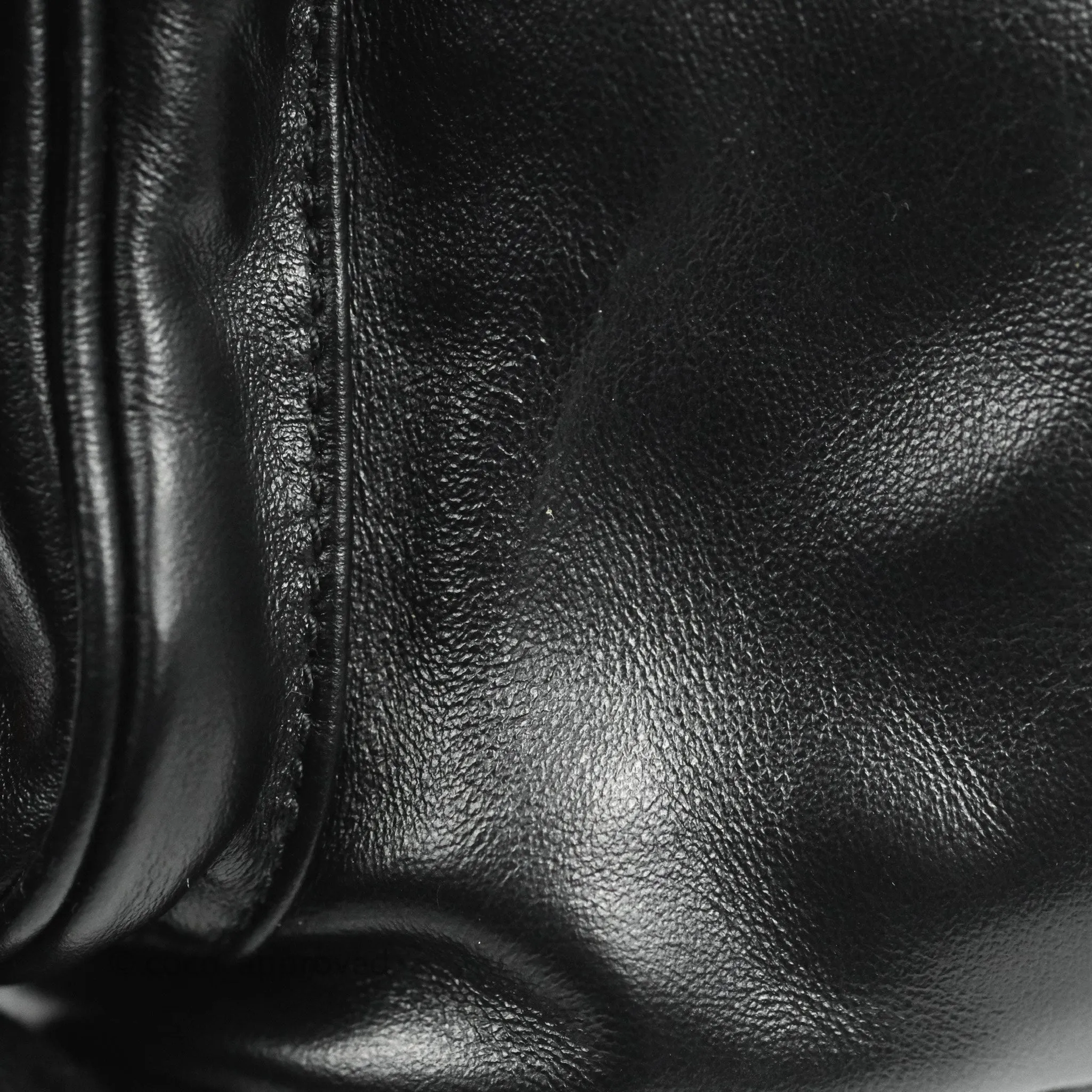 Prada Duet Bucket Bag Black Leather