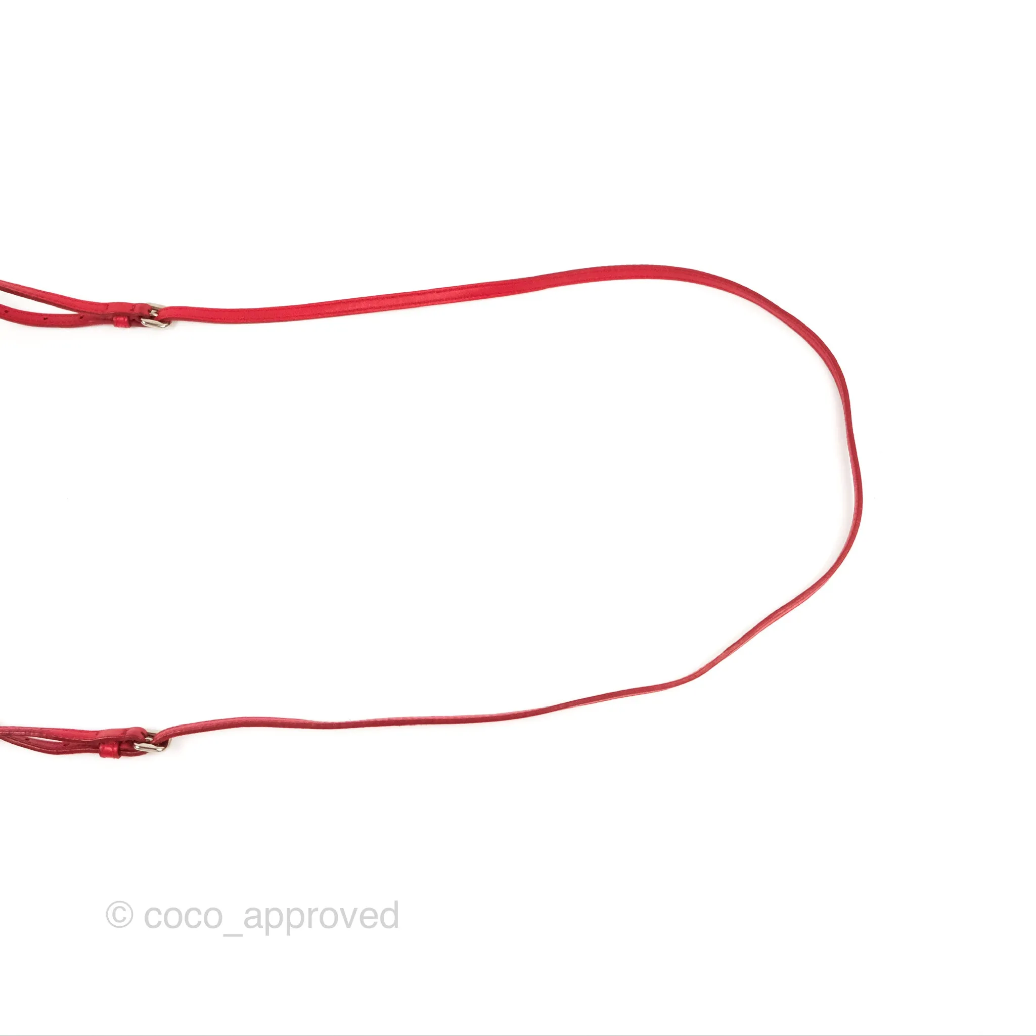 Prada Gaufre Mini Crossbody Bag Red