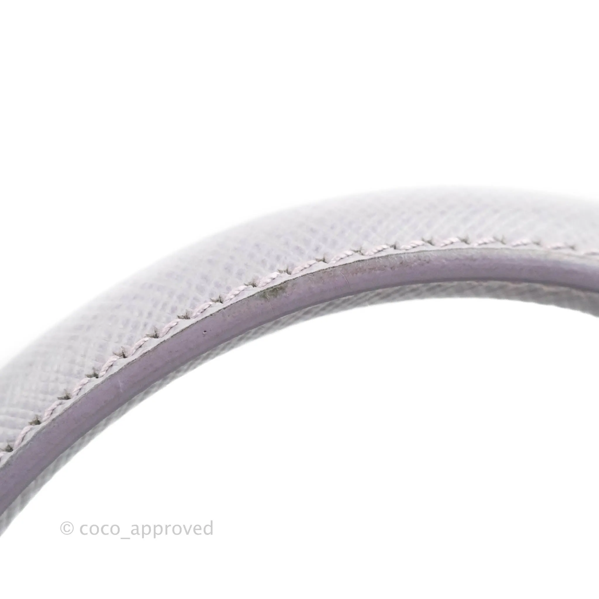 Prada Lilac Lux Convertible Boston Saffiano Leather Mini