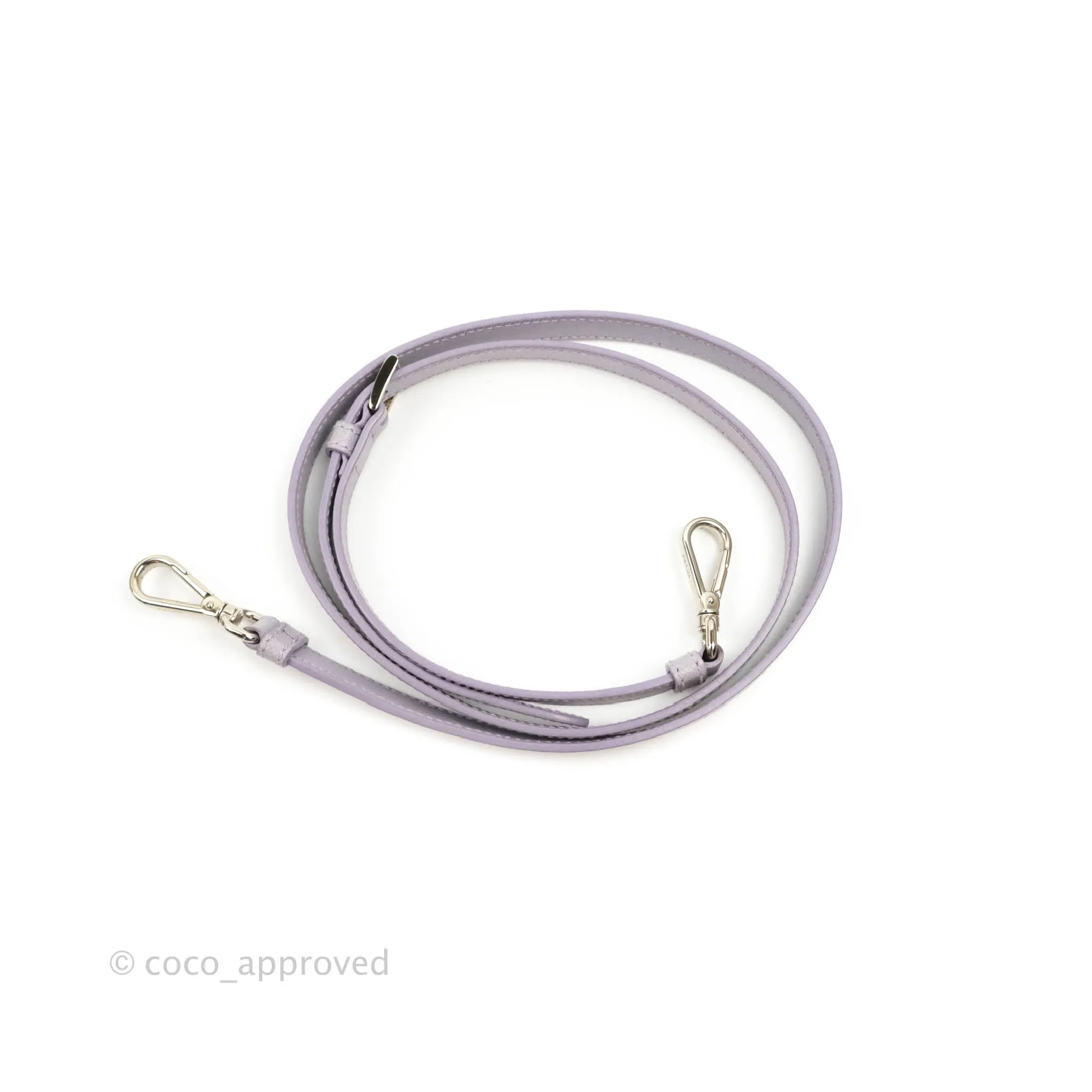 Prada Lilac Lux Convertible Boston Saffiano Leather Mini