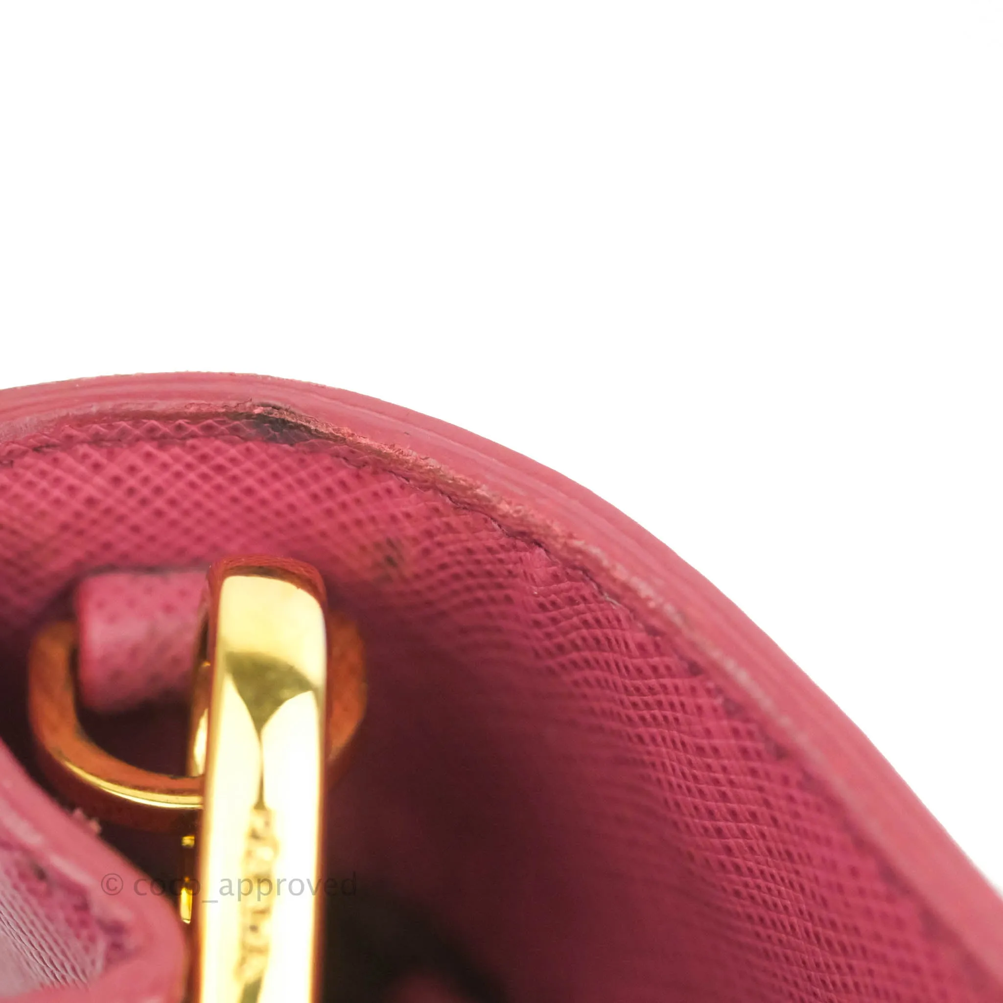 Prada Medium Saffiano Lux Bruyere Galleria Bag