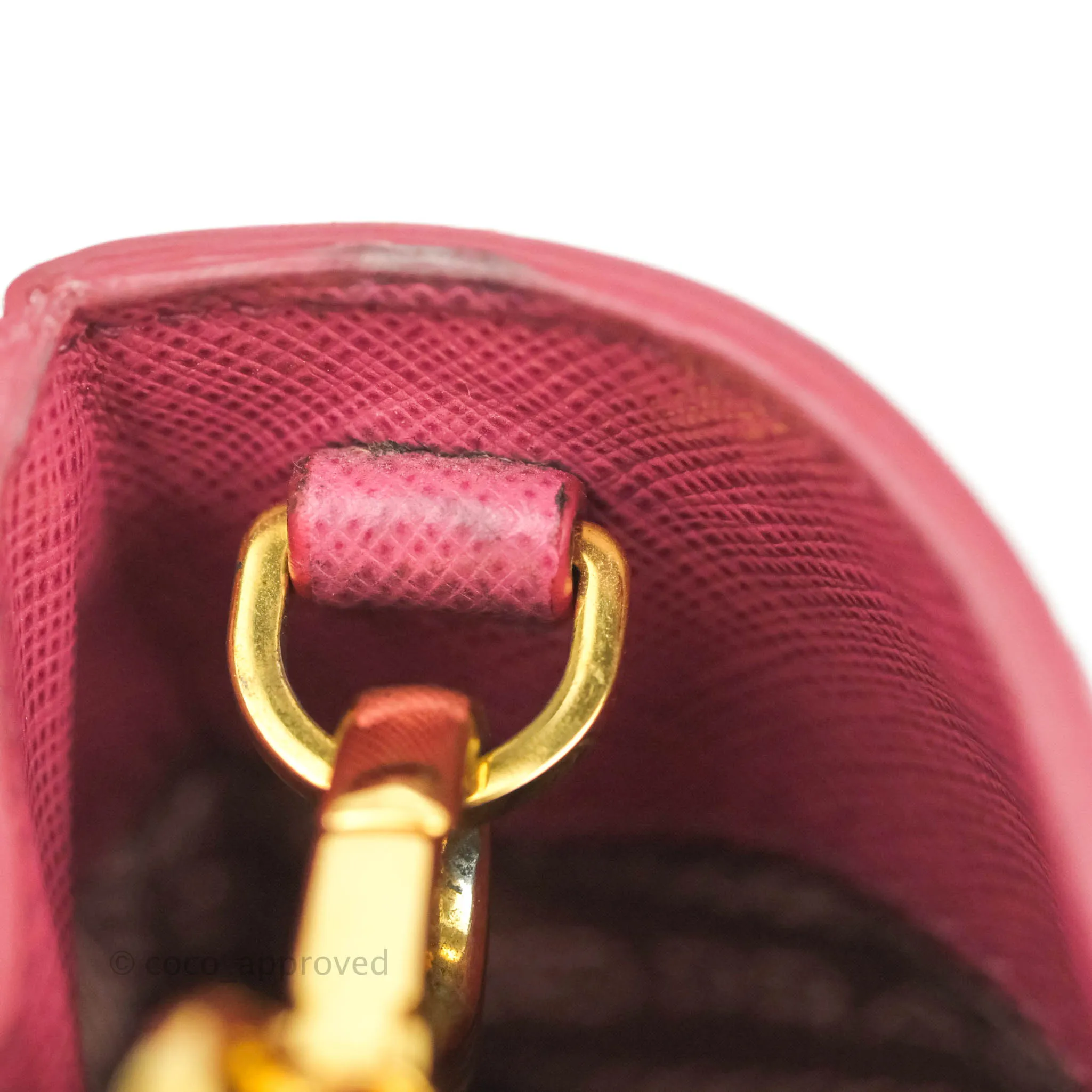 Prada Medium Saffiano Lux Bruyere Galleria Bag