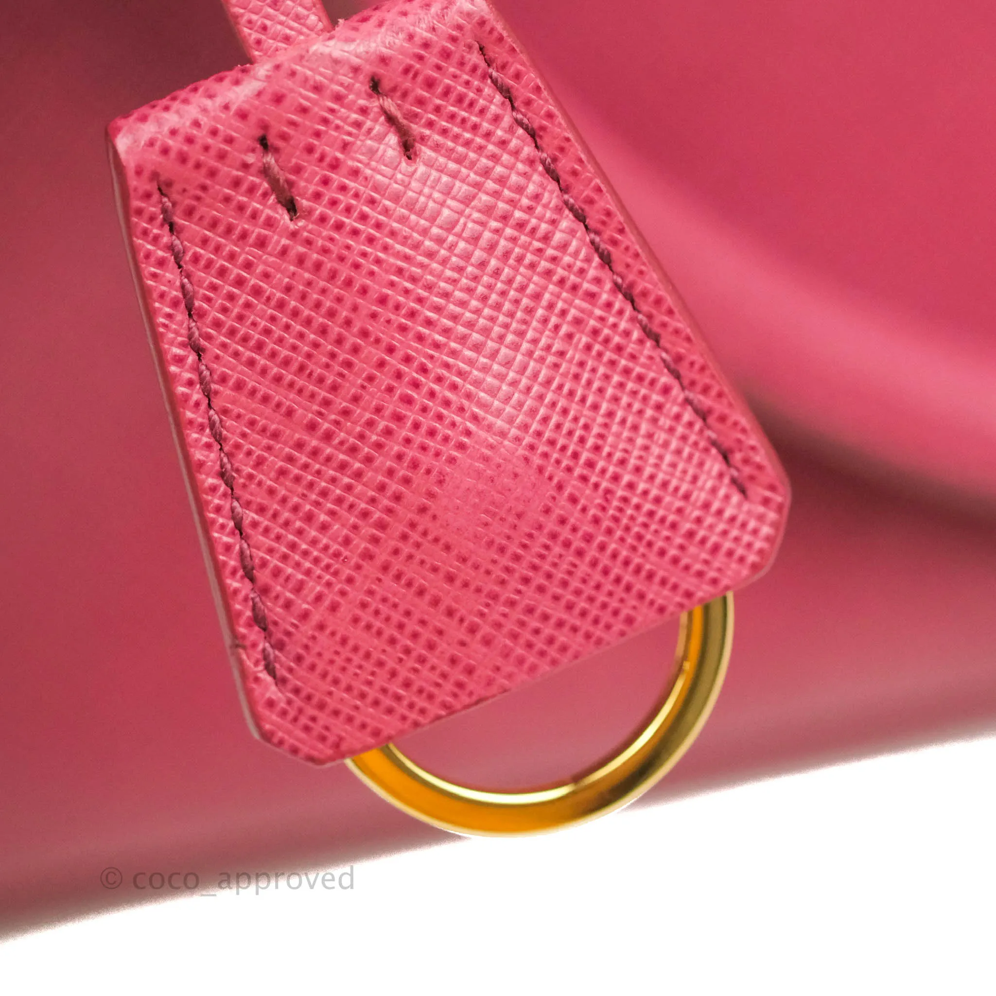 Prada Medium Saffiano Lux Bruyere Galleria Bag