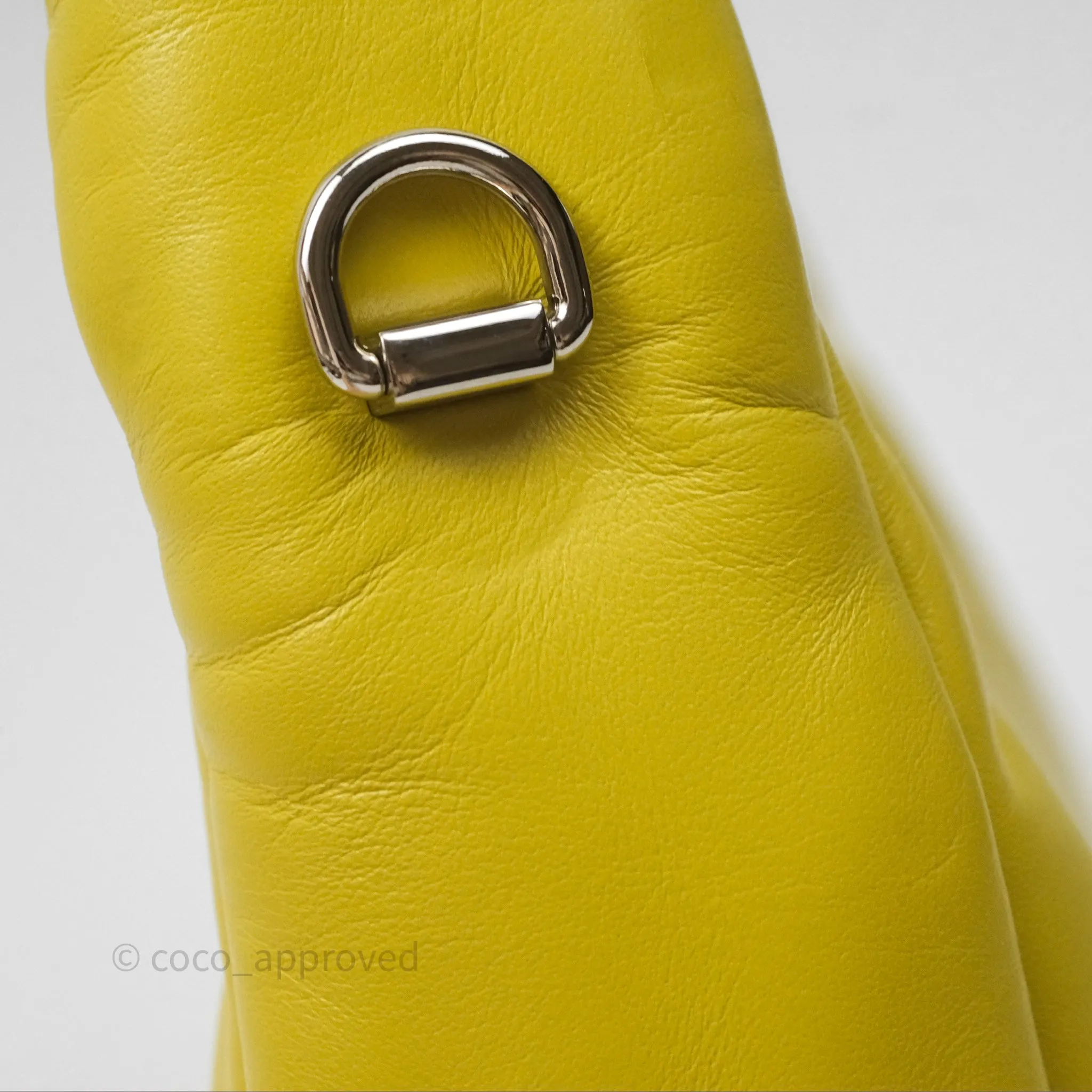 Prada Nappa Soft Padded Hobo Mustard
