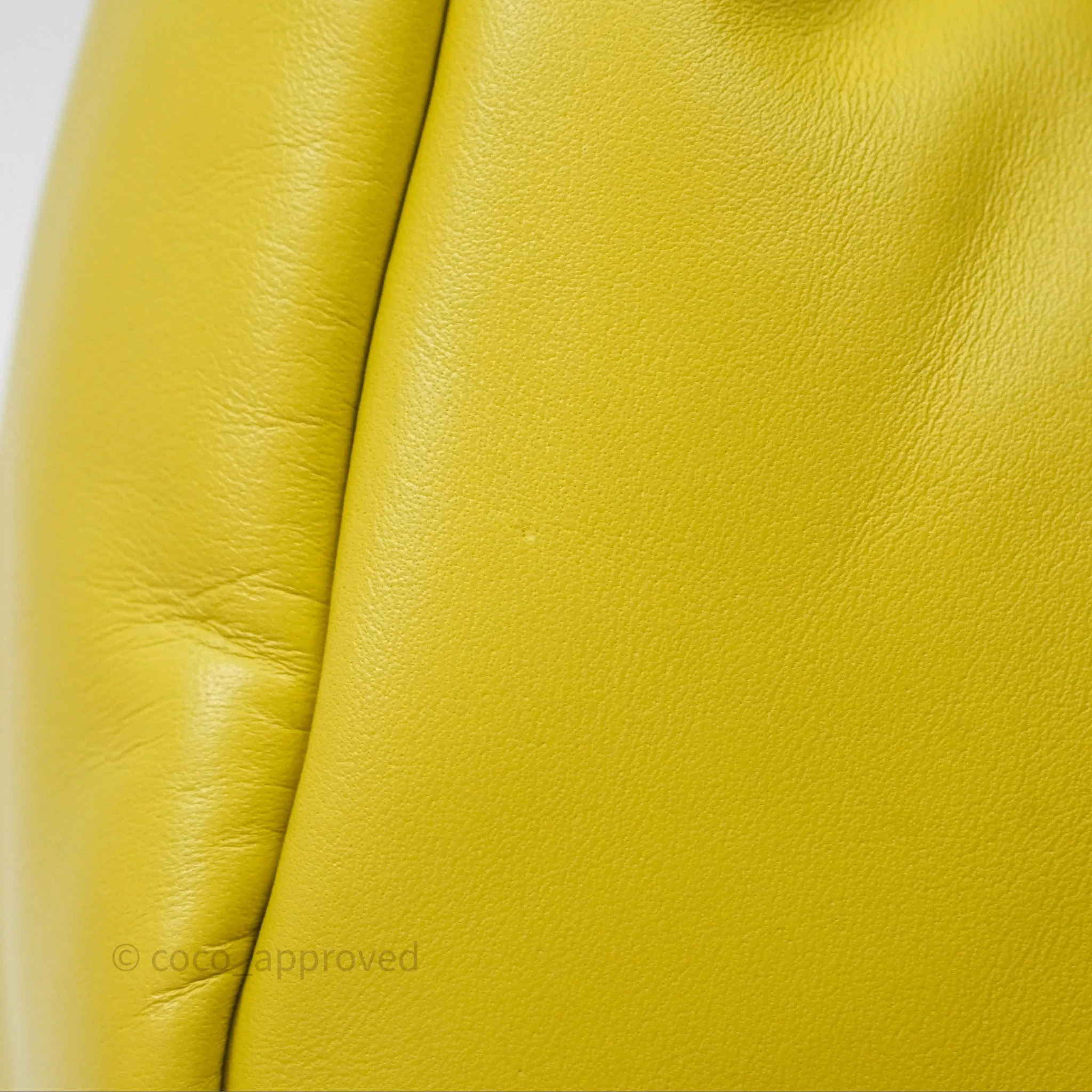 Prada Nappa Soft Padded Hobo Mustard