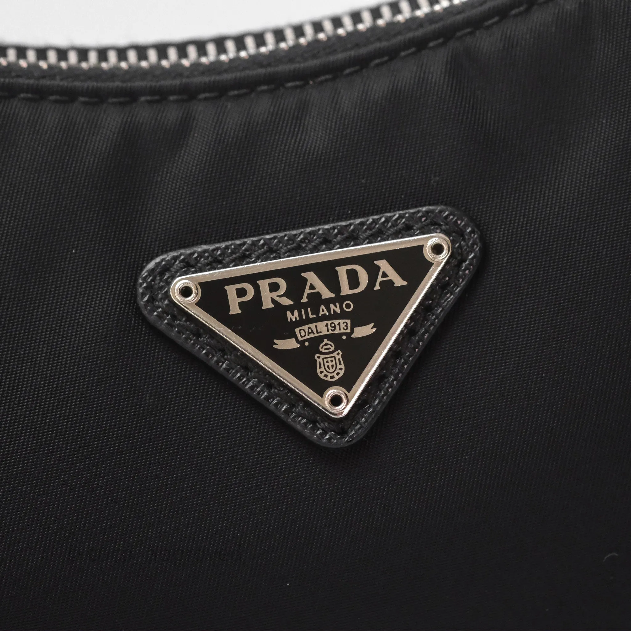 Prada Nylon Re-Edition 2005 Shoulder Bag Black