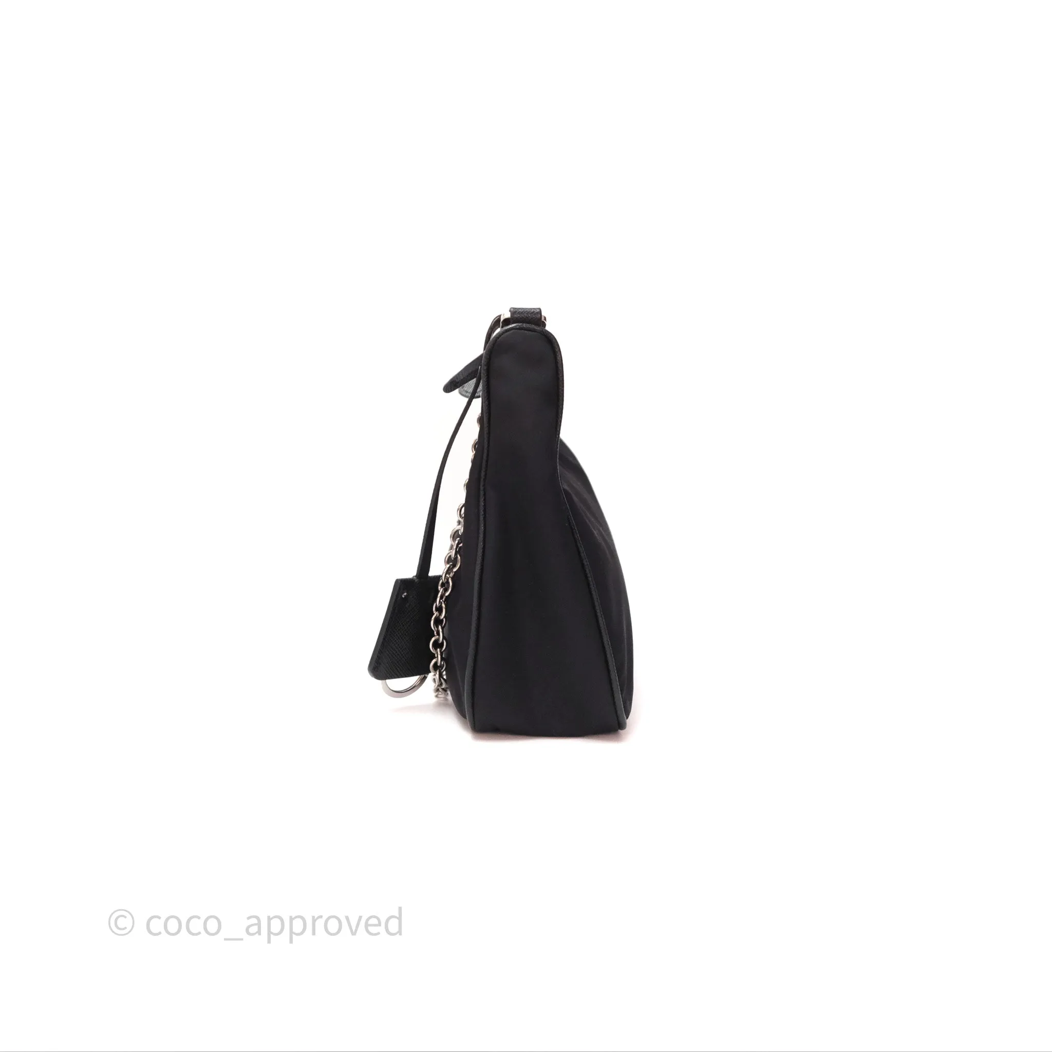 Prada Nylon Re-Edition 2005 Shoulder Bag Black