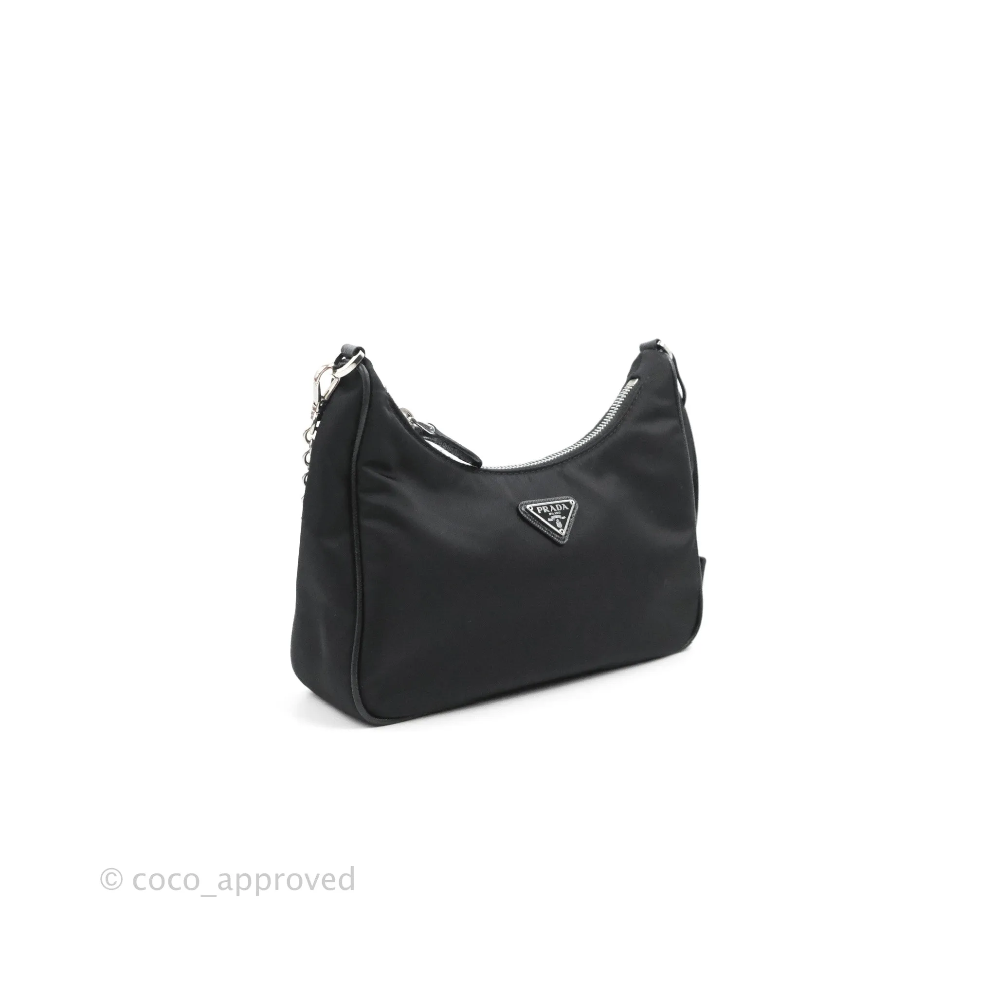 Prada Nylon Re-Edition 2005 Shoulder Bag Black