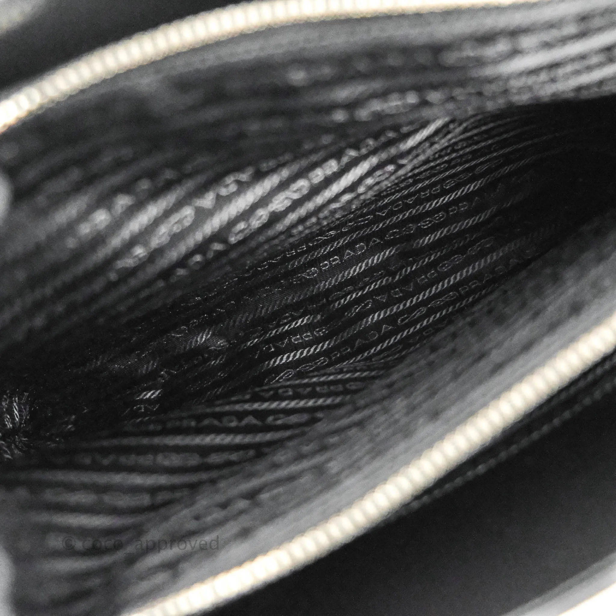 Prada Re-Edition 1995 Brushed-leather Medium Handbag Black