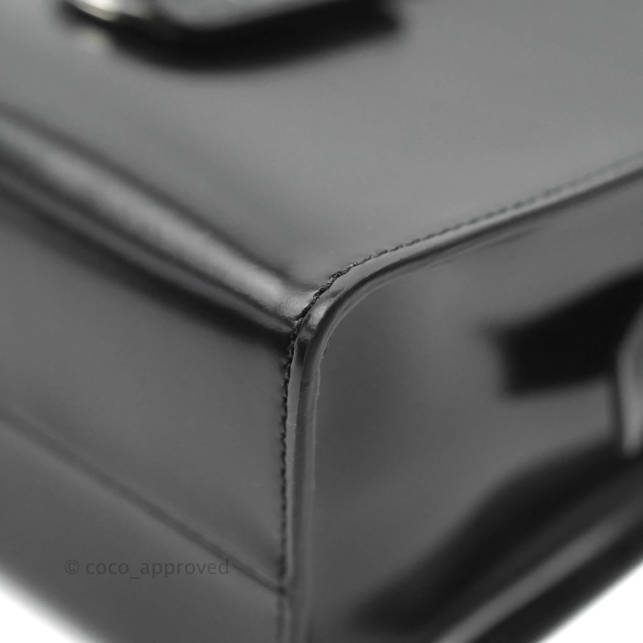 Prada Re-Edition 1995 Brushed-leather Medium Handbag Black