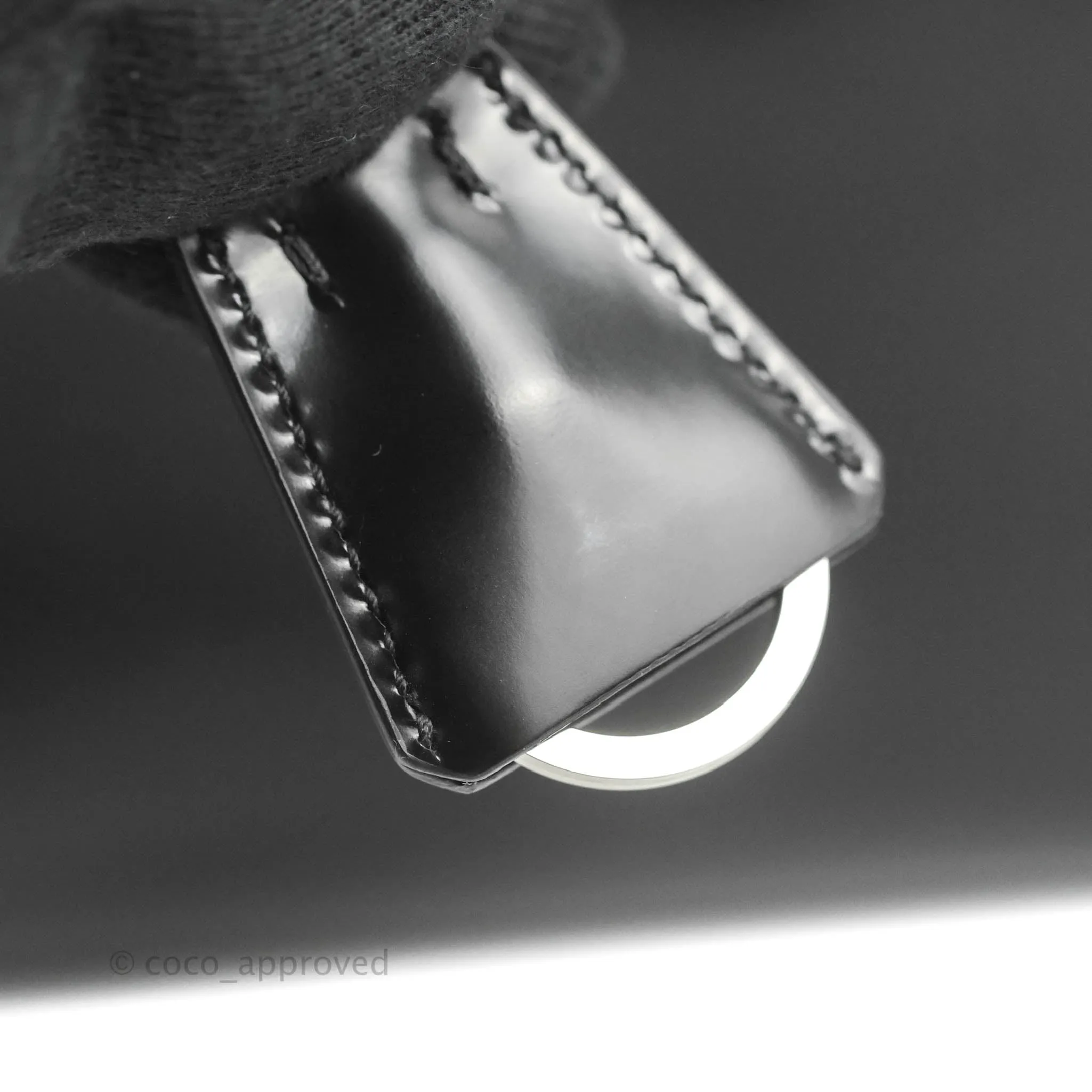 Prada Re-Edition 1995 Brushed-leather Medium Handbag Black