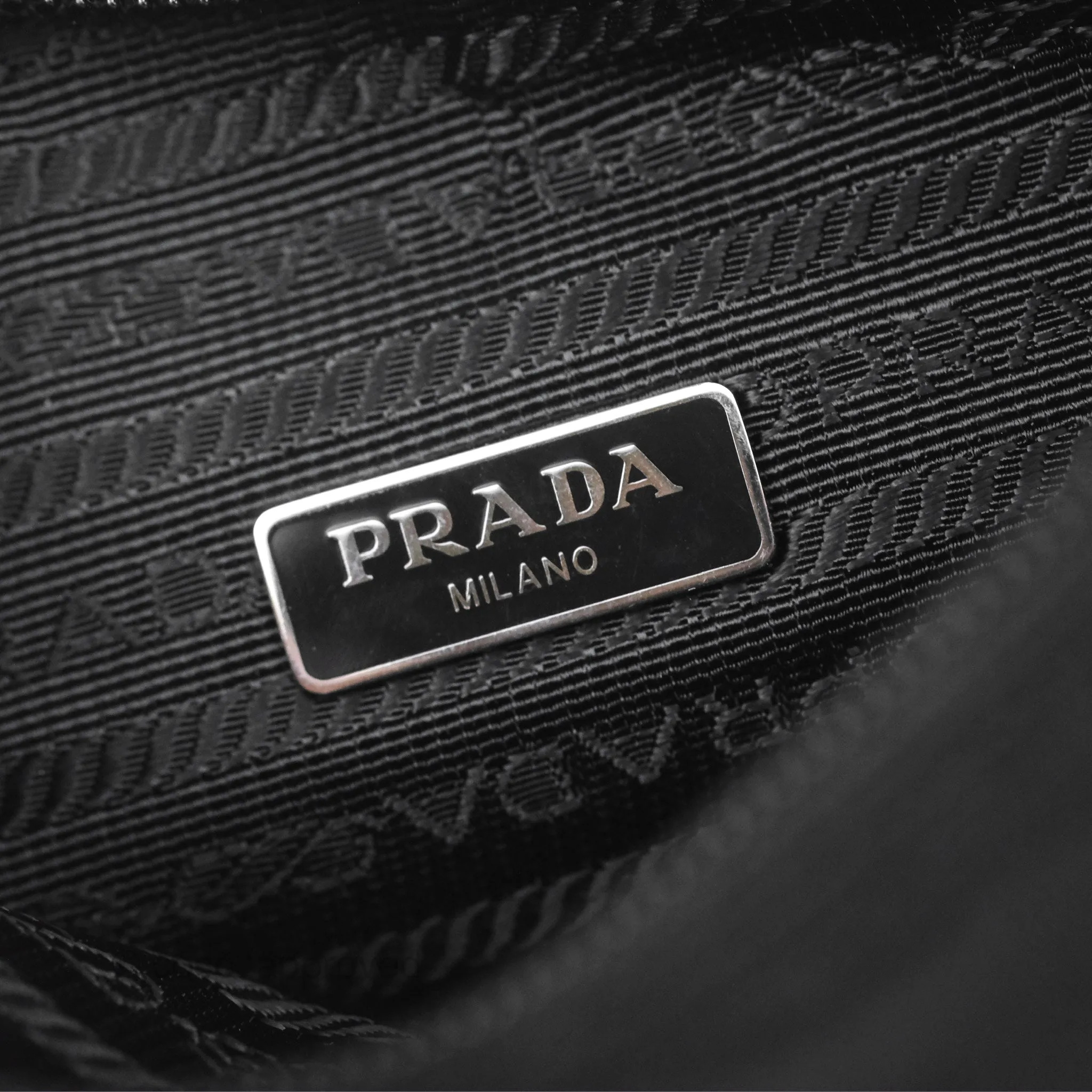 Prada Re-Edition 2000 Nylon Mini Bag Black