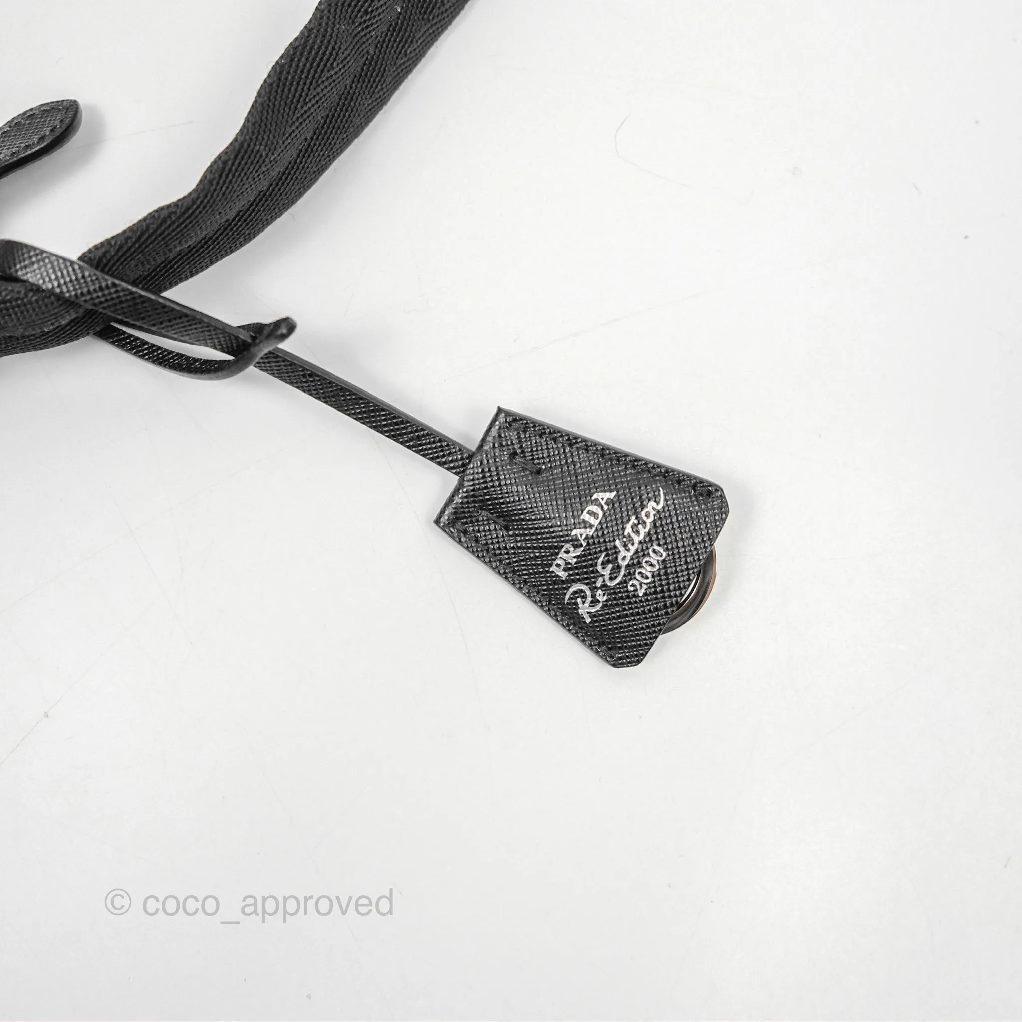 Prada Re-Edition 2000 Nylon Mini Bag Black