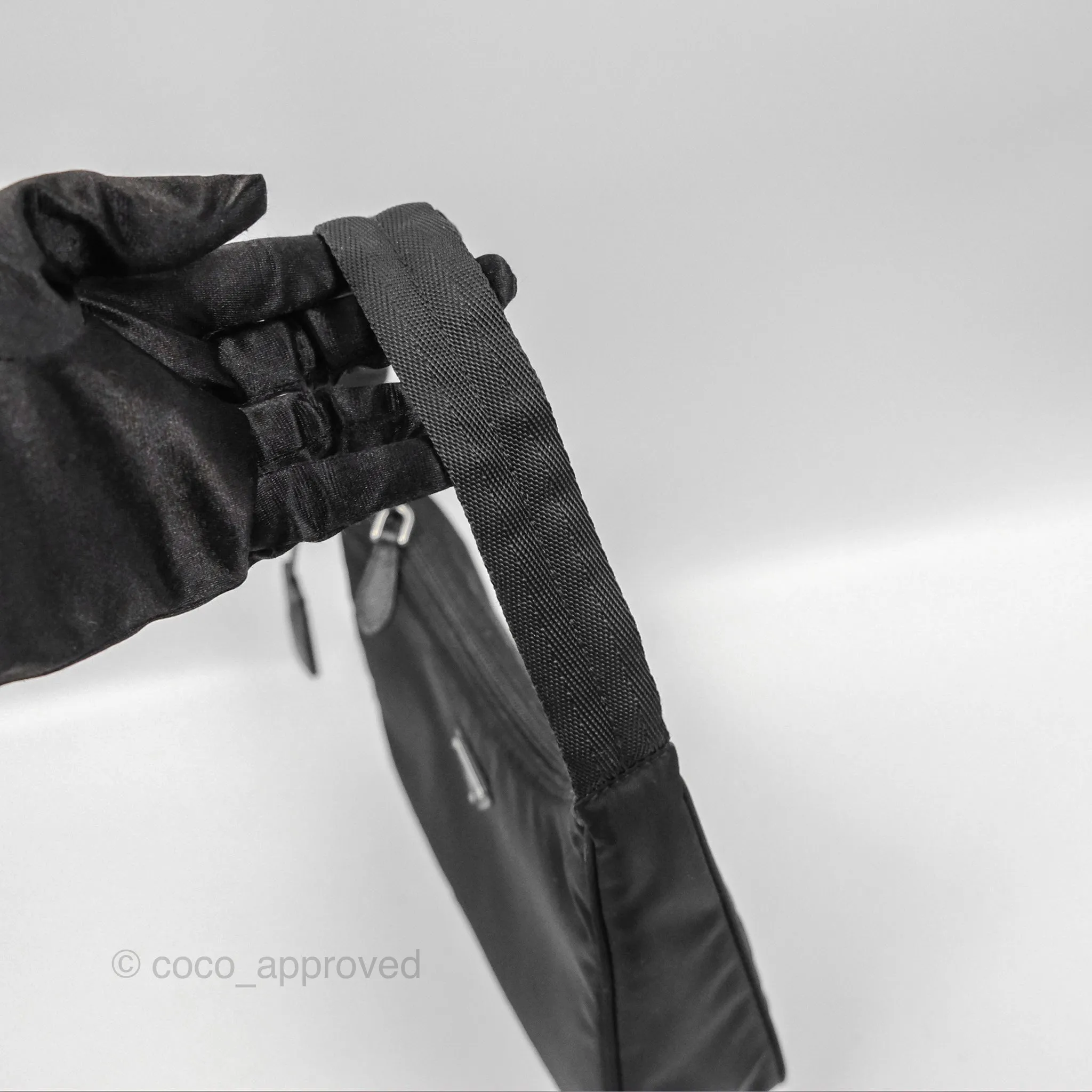 Prada Re-Edition 2000 Nylon Mini Bag Black
