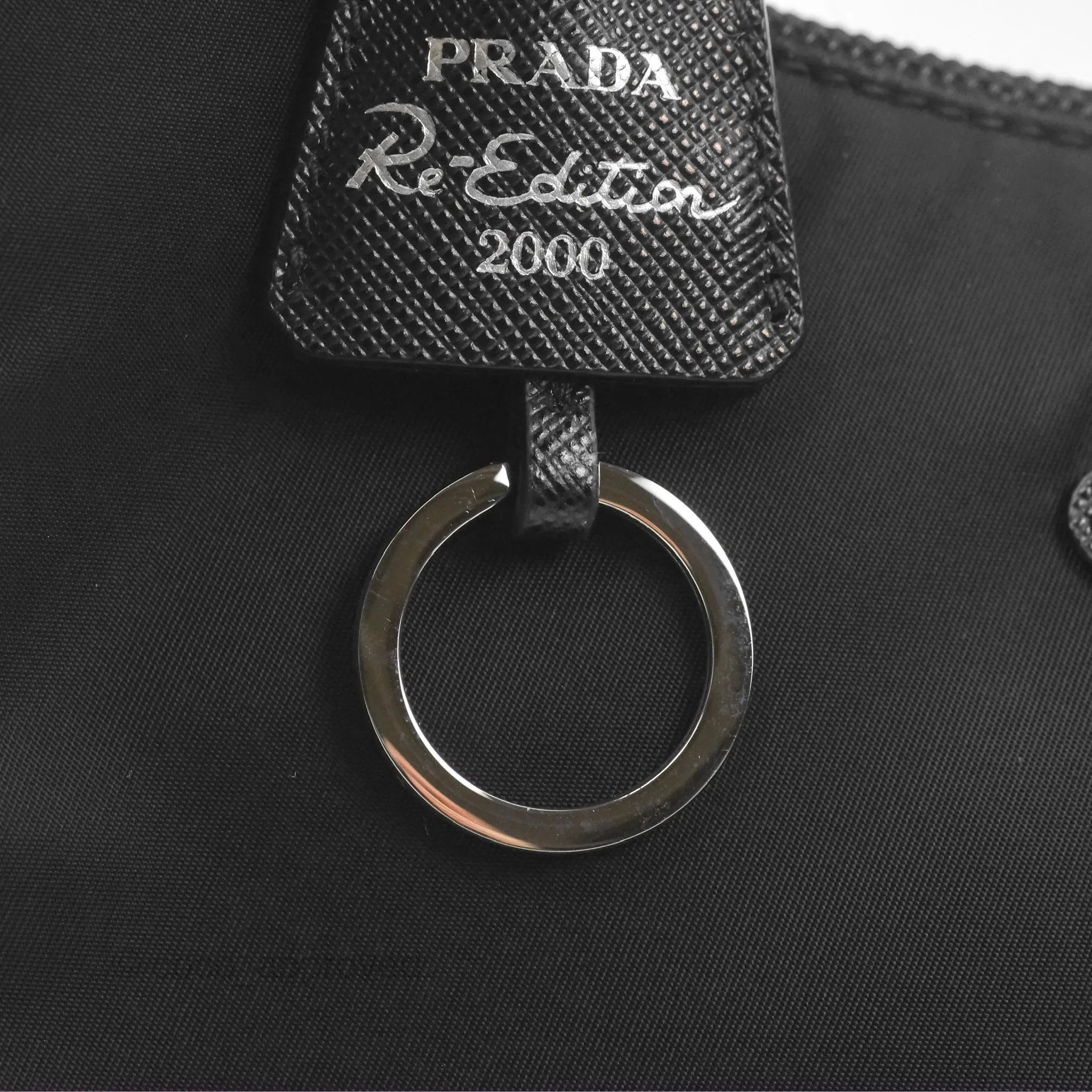 Prada Re-Edition 2000 Nylon Mini Bag Black