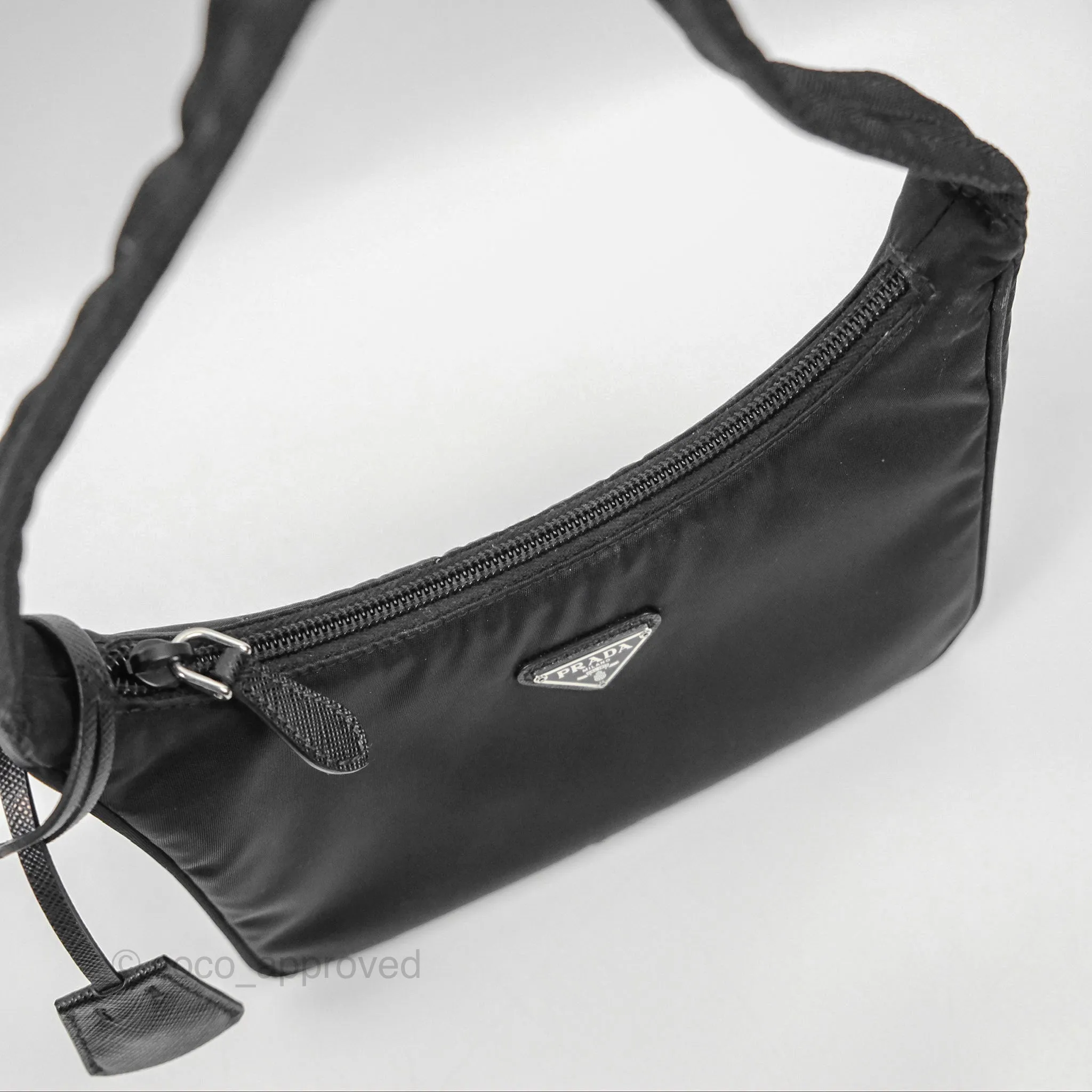 Prada Re-Edition 2000 Nylon Mini Bag Black