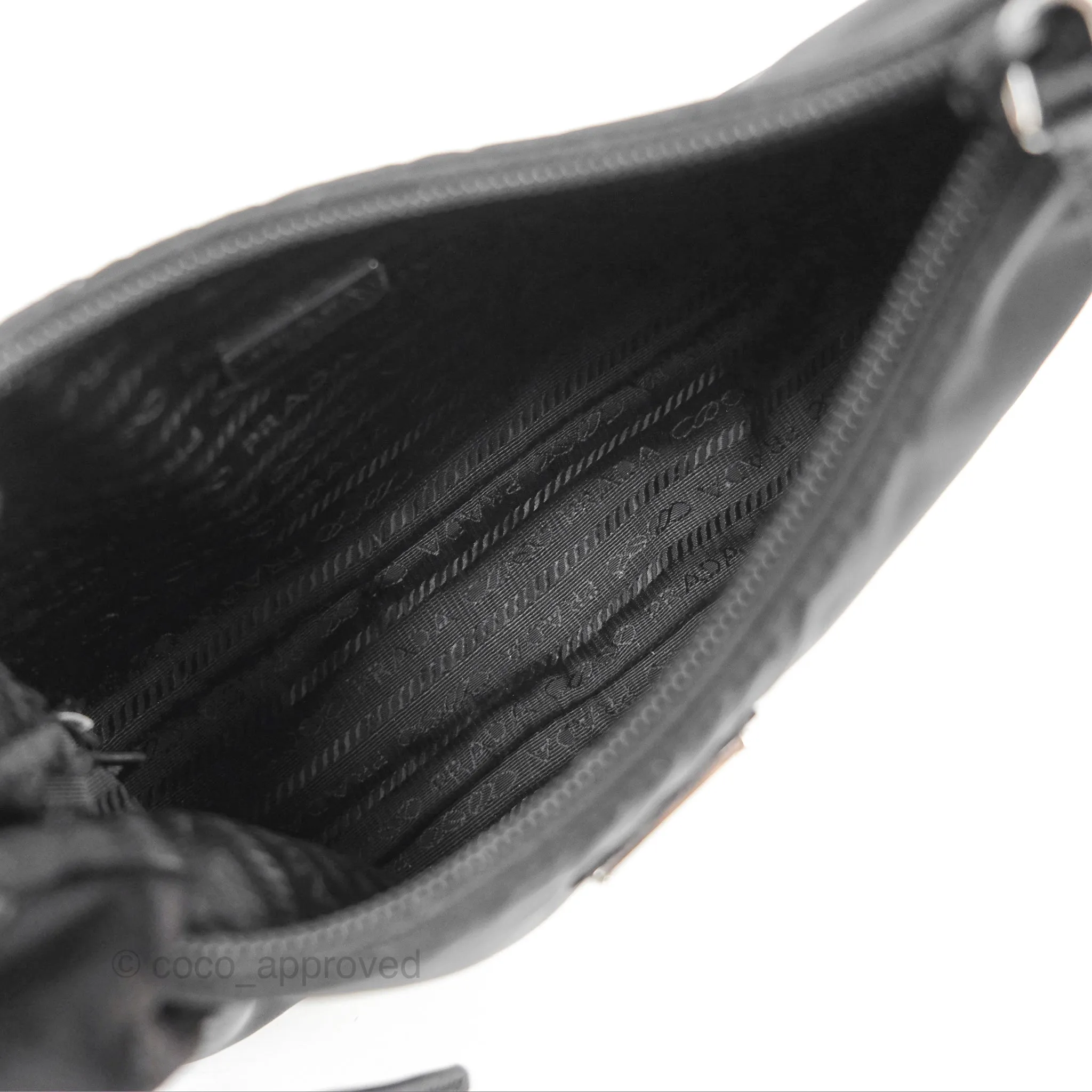 Prada Re-Edition 2000 Nylon Mini Bag Black