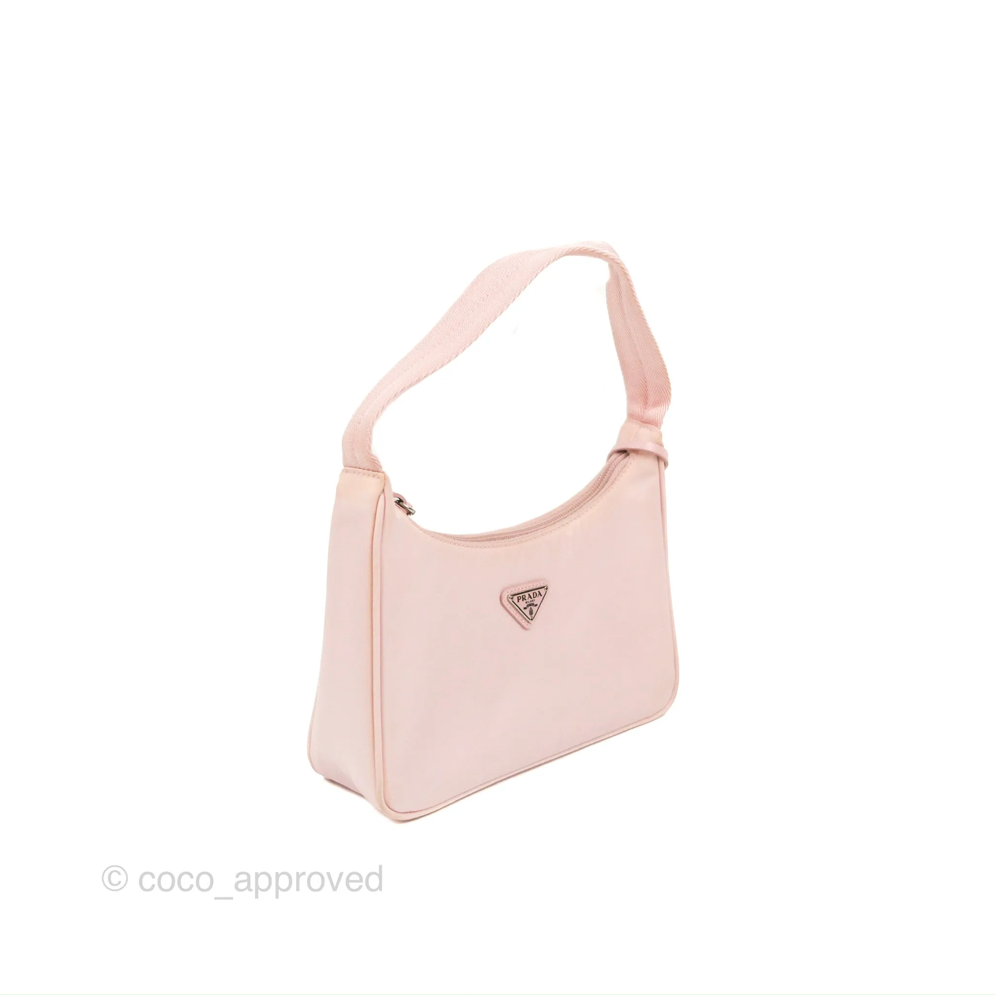 Prada Re-Edition 2000 Nylon Mini Bag Light Pink