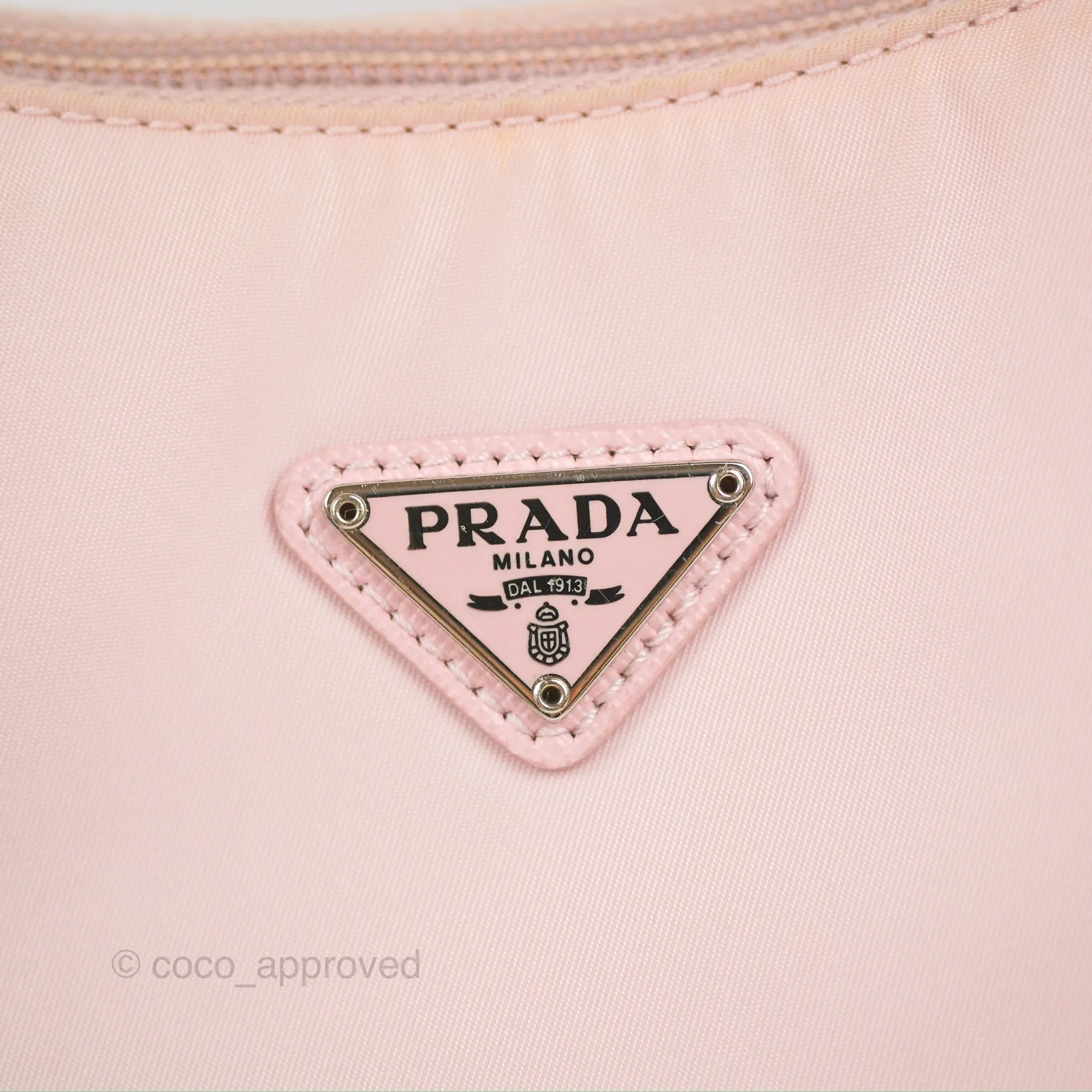 Prada Re-Edition 2000 Nylon Mini Bag Light Pink