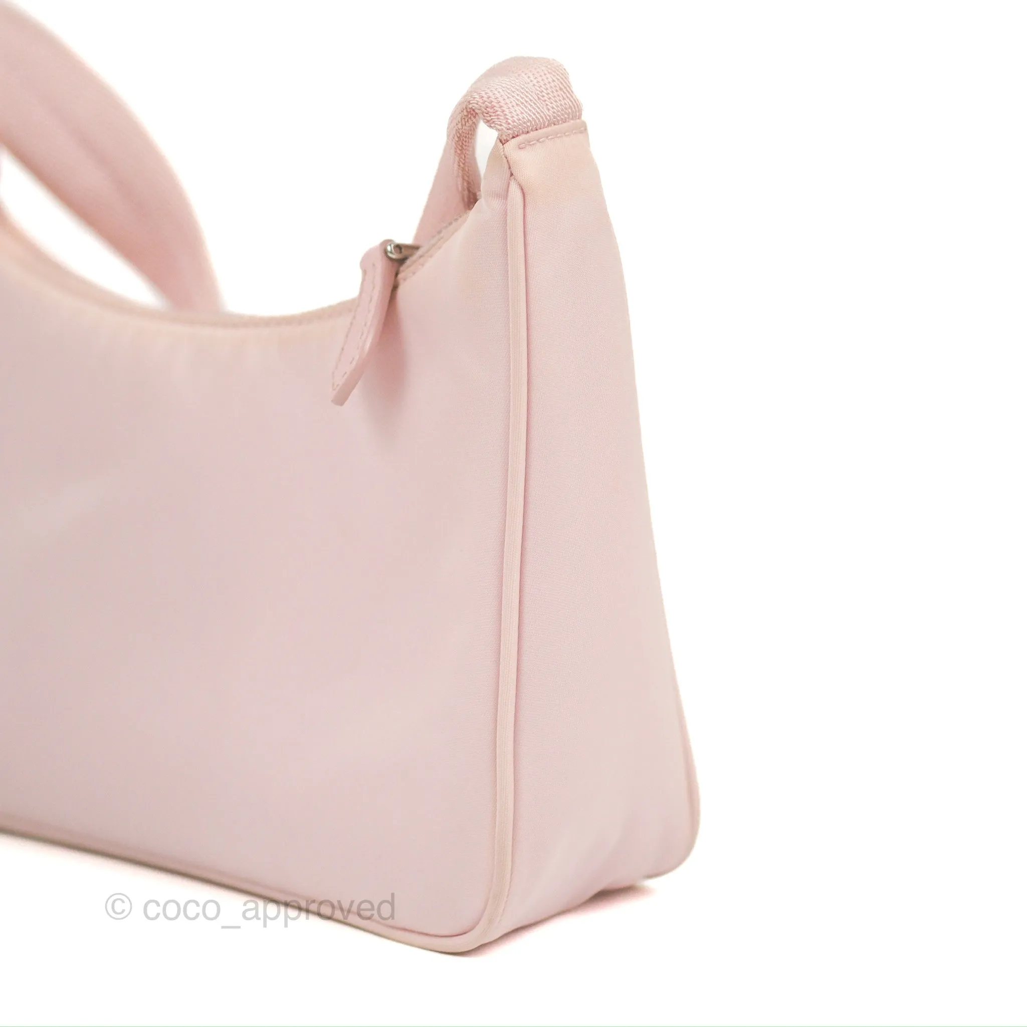 Prada Re-Edition 2000 Nylon Mini Bag Light Pink