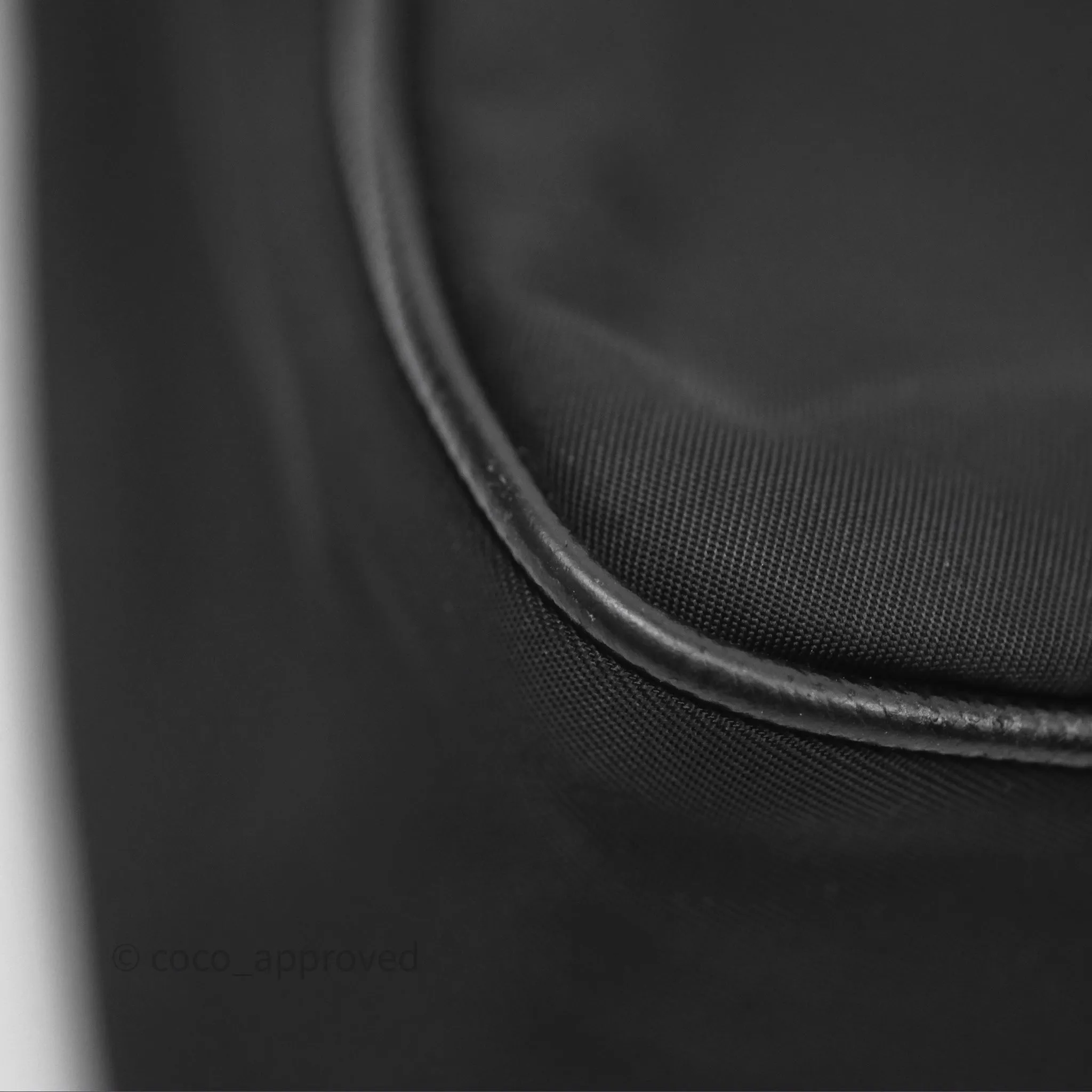 Prada Re-Edition 2005 Nylon Mini Bag Black Silver Hardware