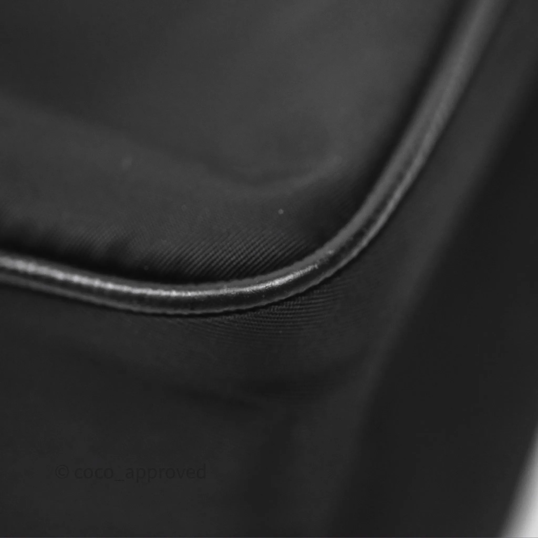 Prada Re-Edition 2005 Nylon Mini Bag Black Silver Hardware