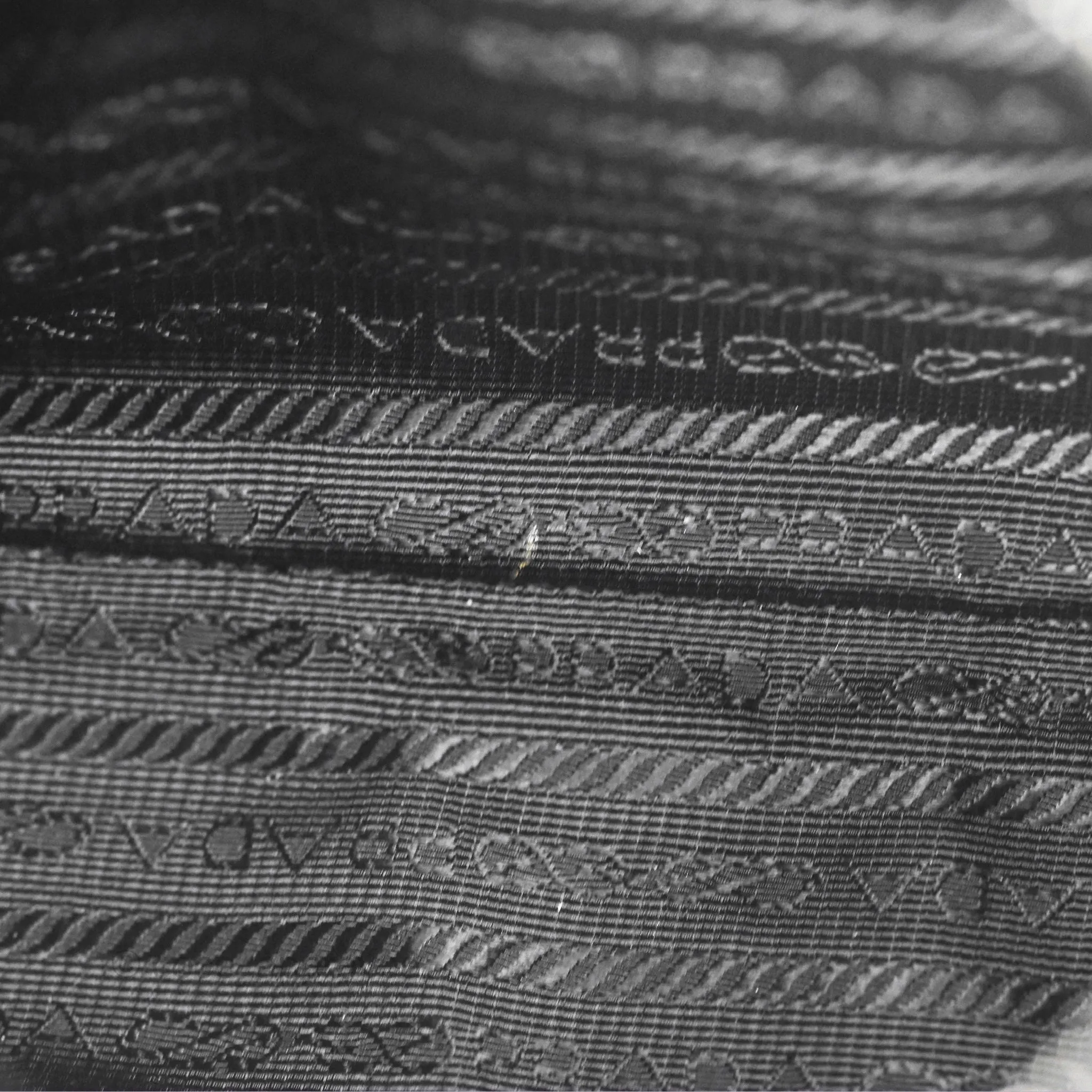 Prada Re-Edition 2005 Nylon Mini Bag Black Silver Hardware