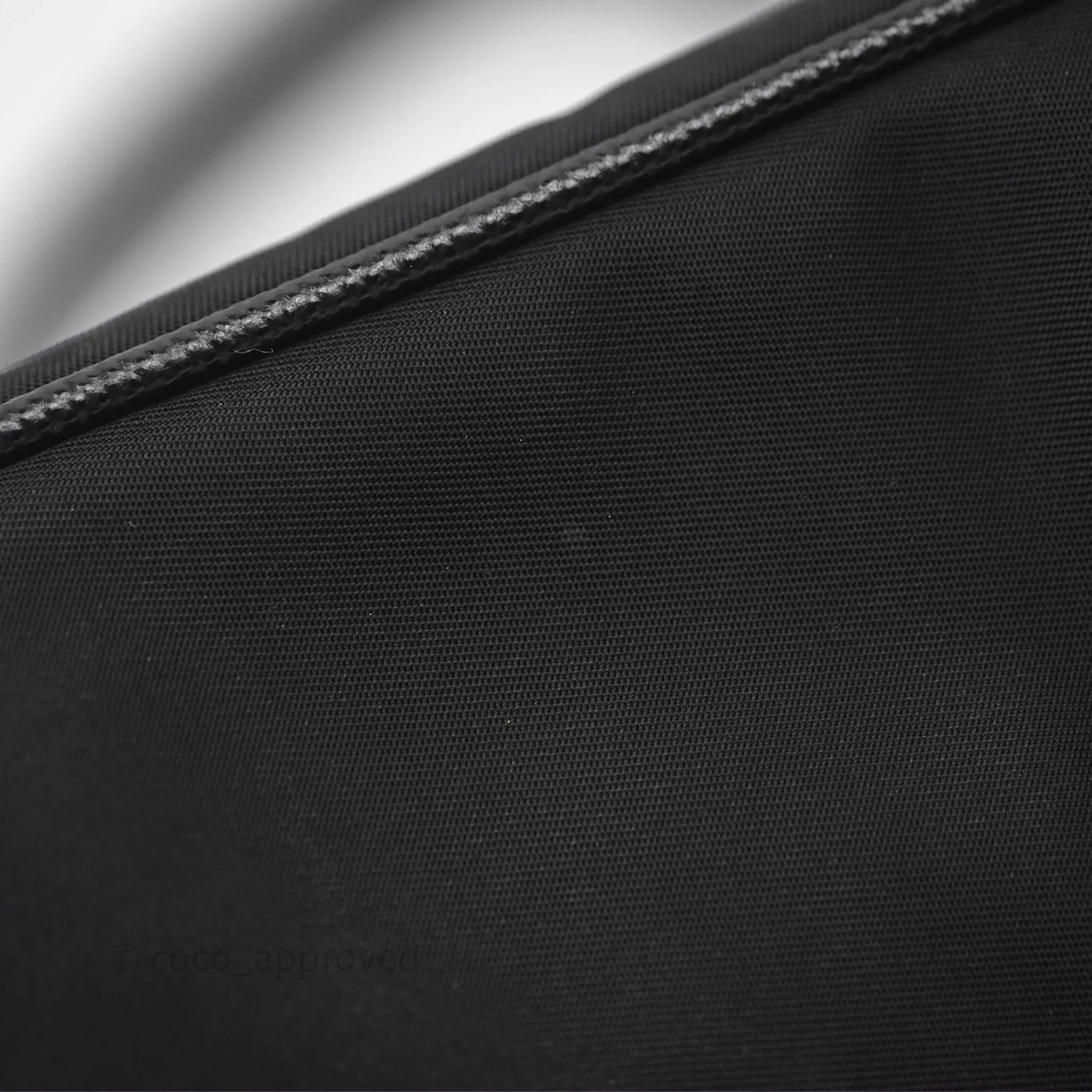 Prada Re-Edition 2005 Nylon Mini Bag Black Silver Hardware