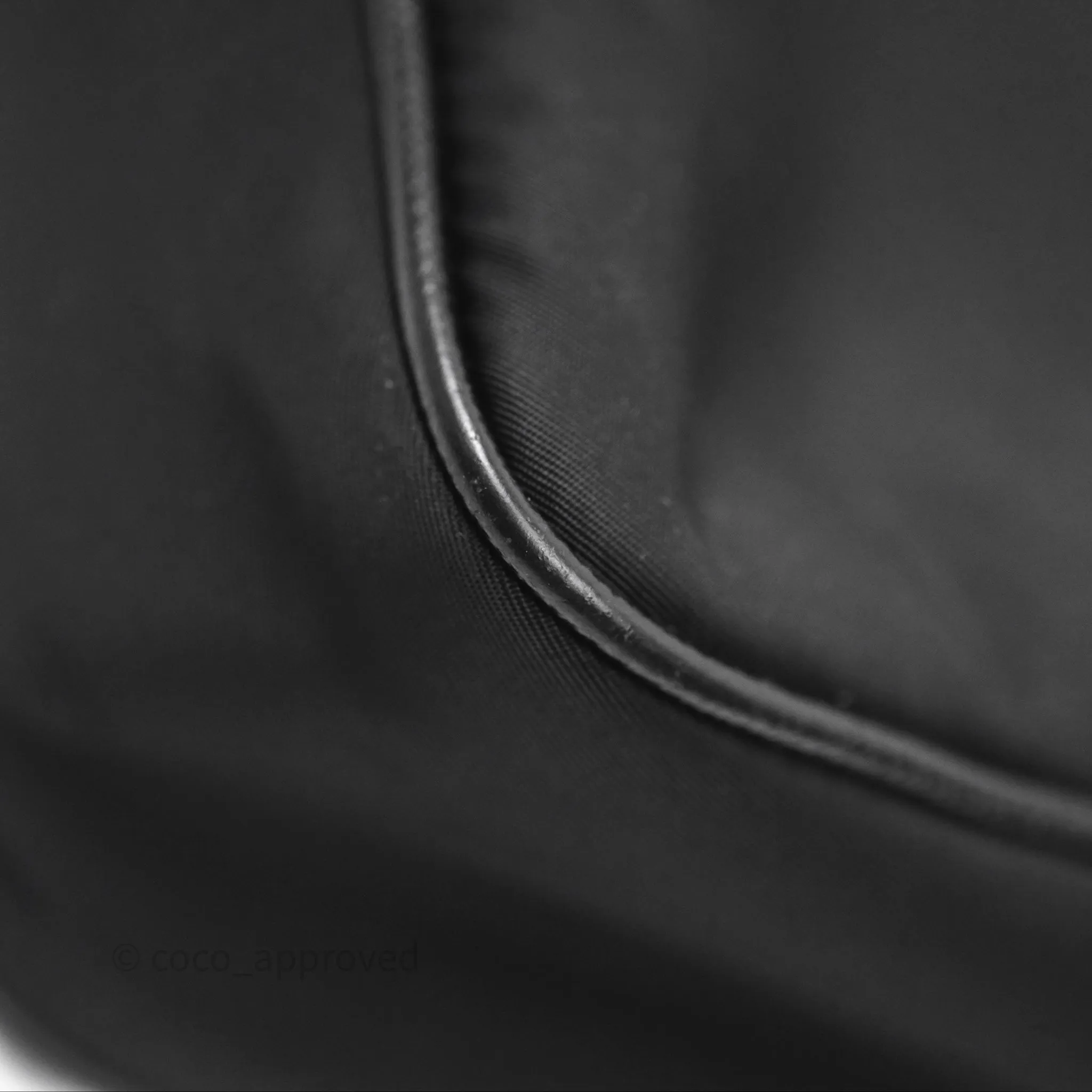 Prada Re-Edition 2005 Nylon Mini Bag Black Silver Hardware
