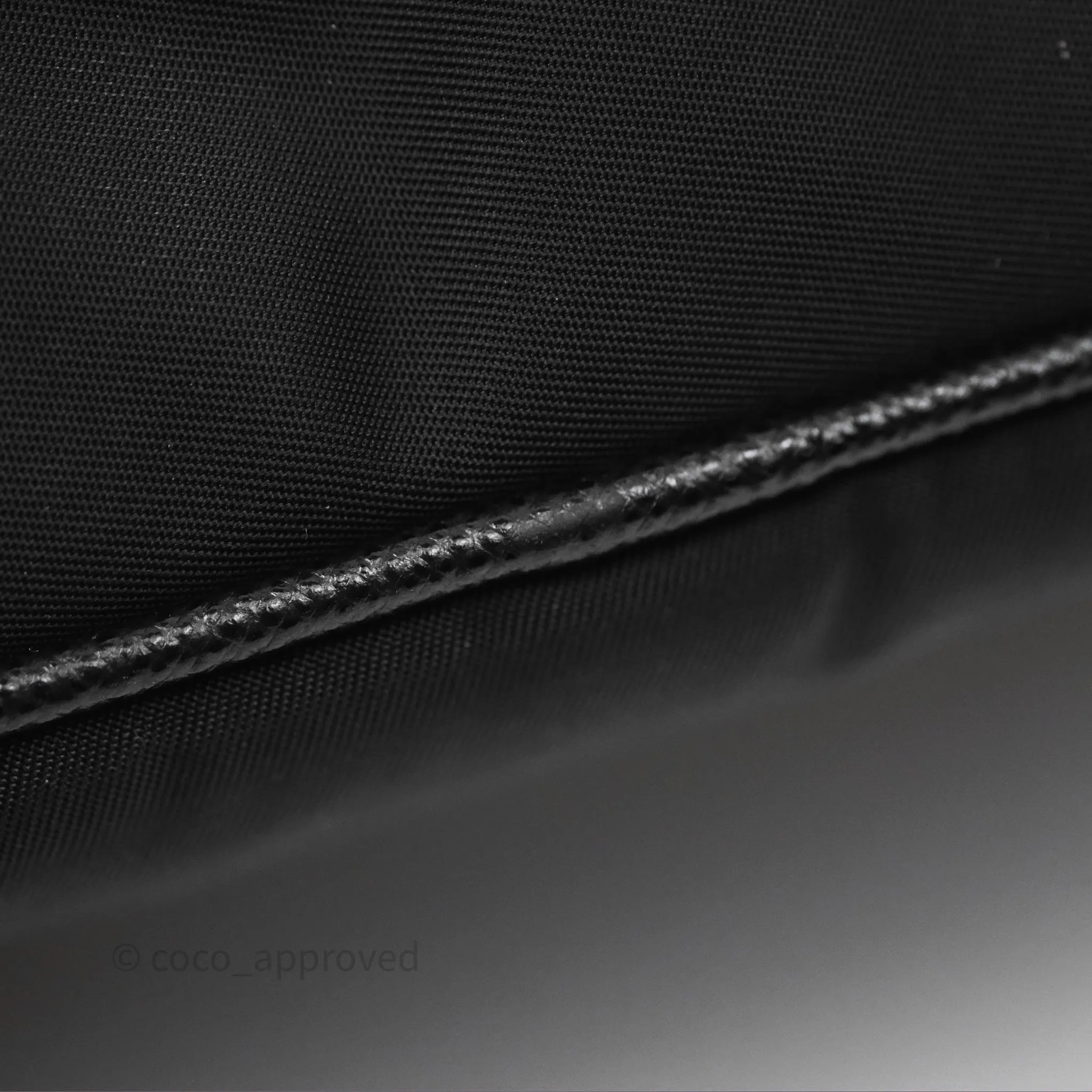 Prada Re-Edition 2005 Nylon Mini Bag Black Silver Hardware