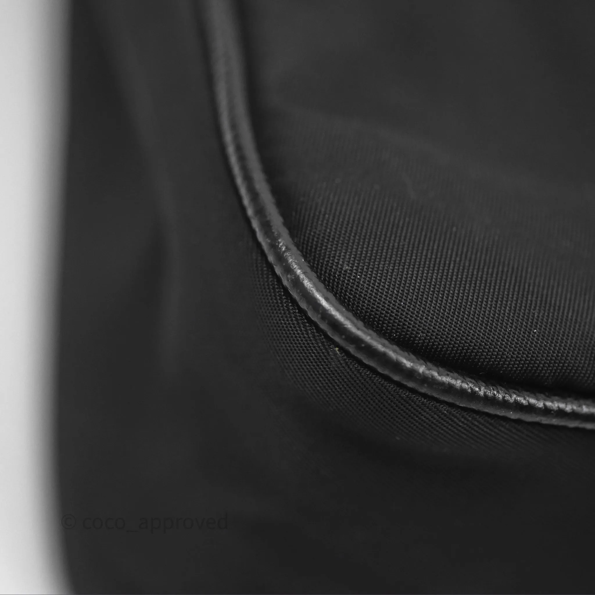 Prada Re-Edition 2005 Nylon Mini Bag Black Silver Hardware
