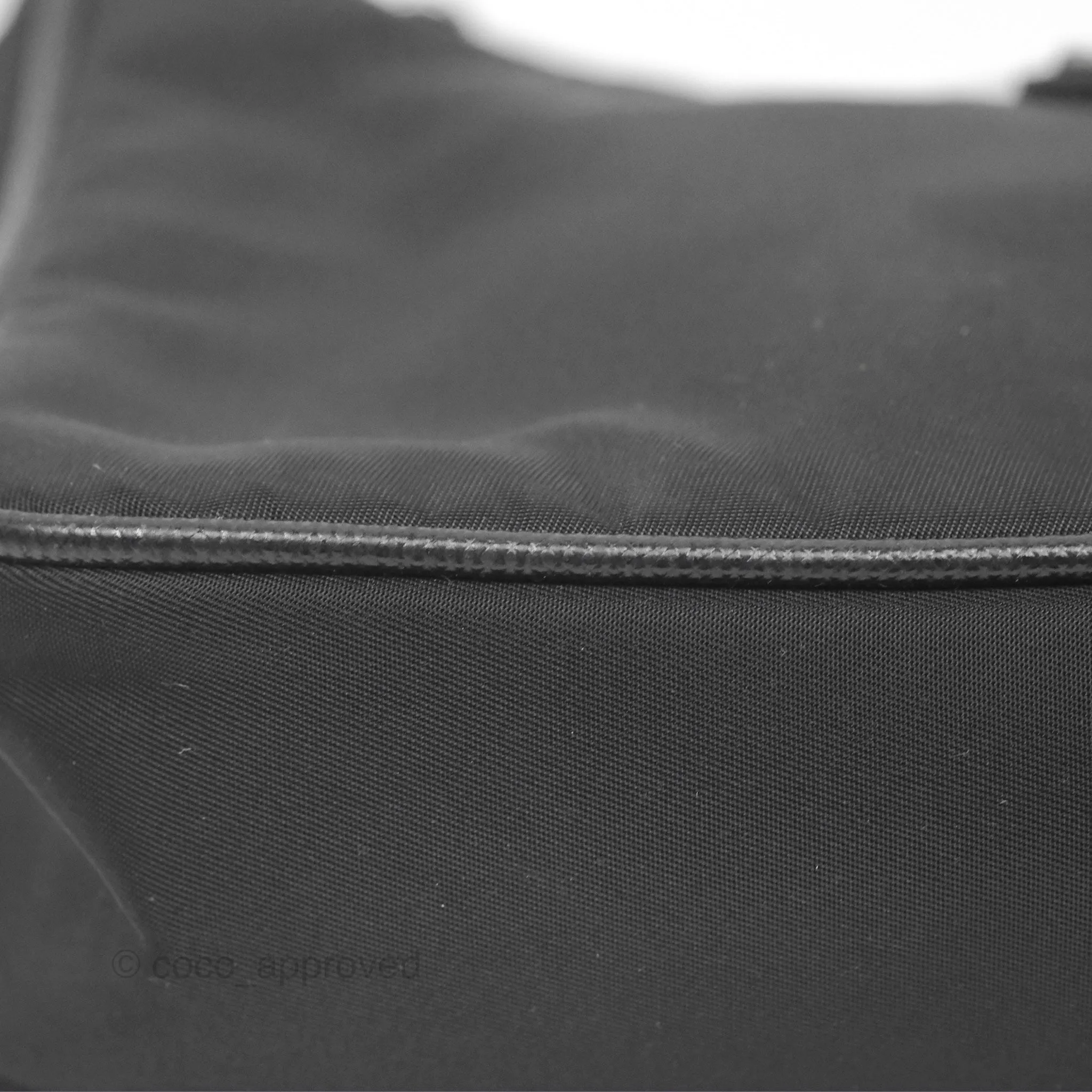 Prada Re-Edition 2005 Nylon Mini Bag Black Silver Hardware