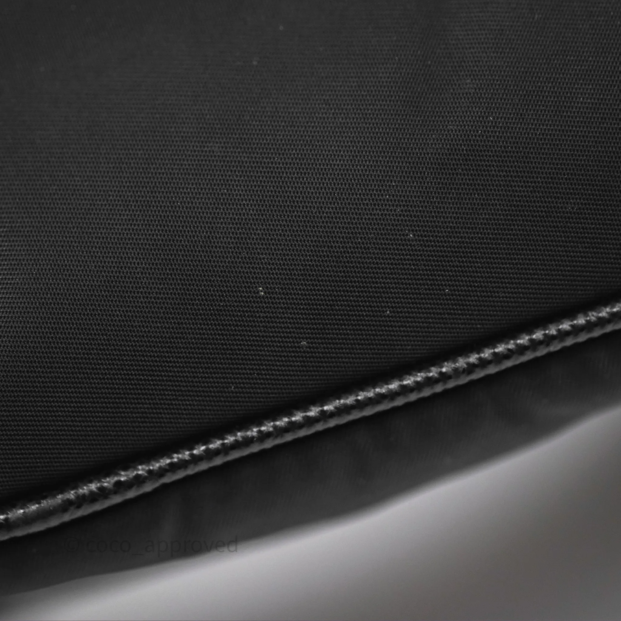 Prada Re-Edition 2005 Nylon Mini Bag Black Silver Hardware