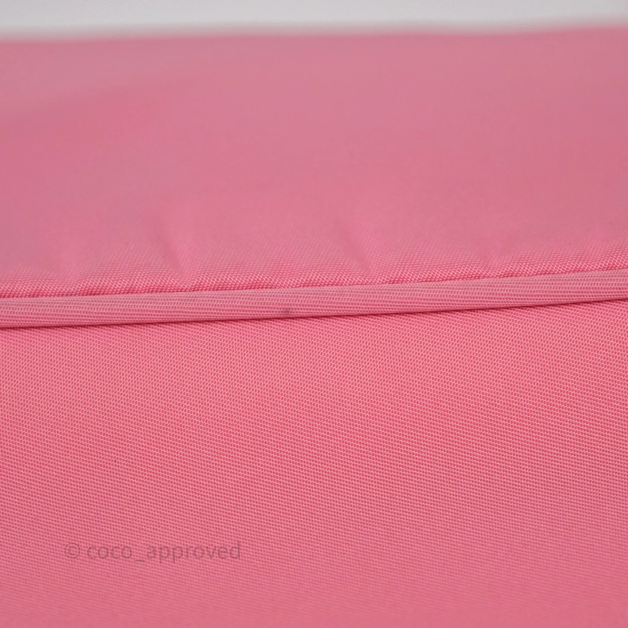 Prada Re-Edition 2005 Nylon Mini Bag Pink Silver Hardware