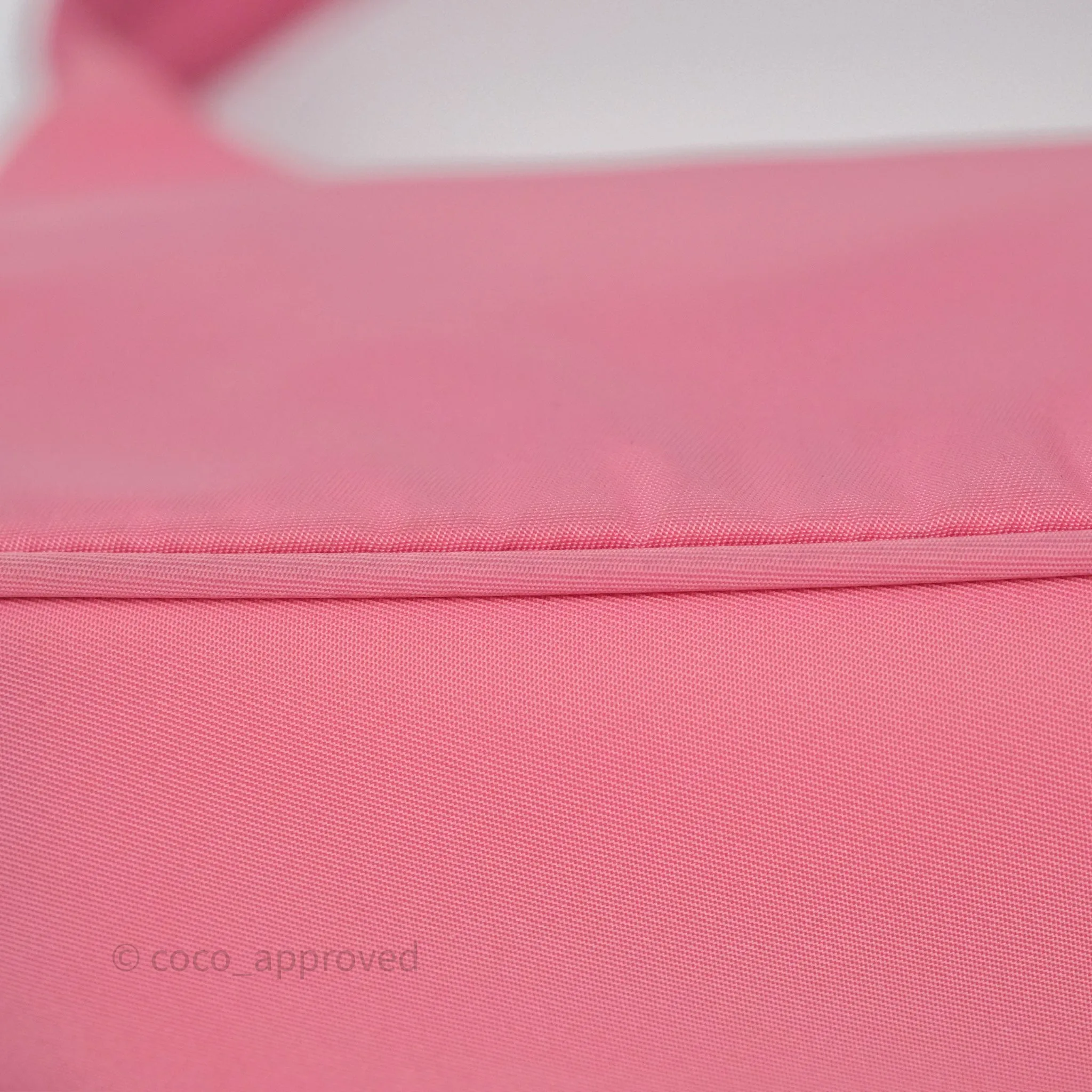 Prada Re-Edition 2005 Nylon Mini Bag Pink Silver Hardware