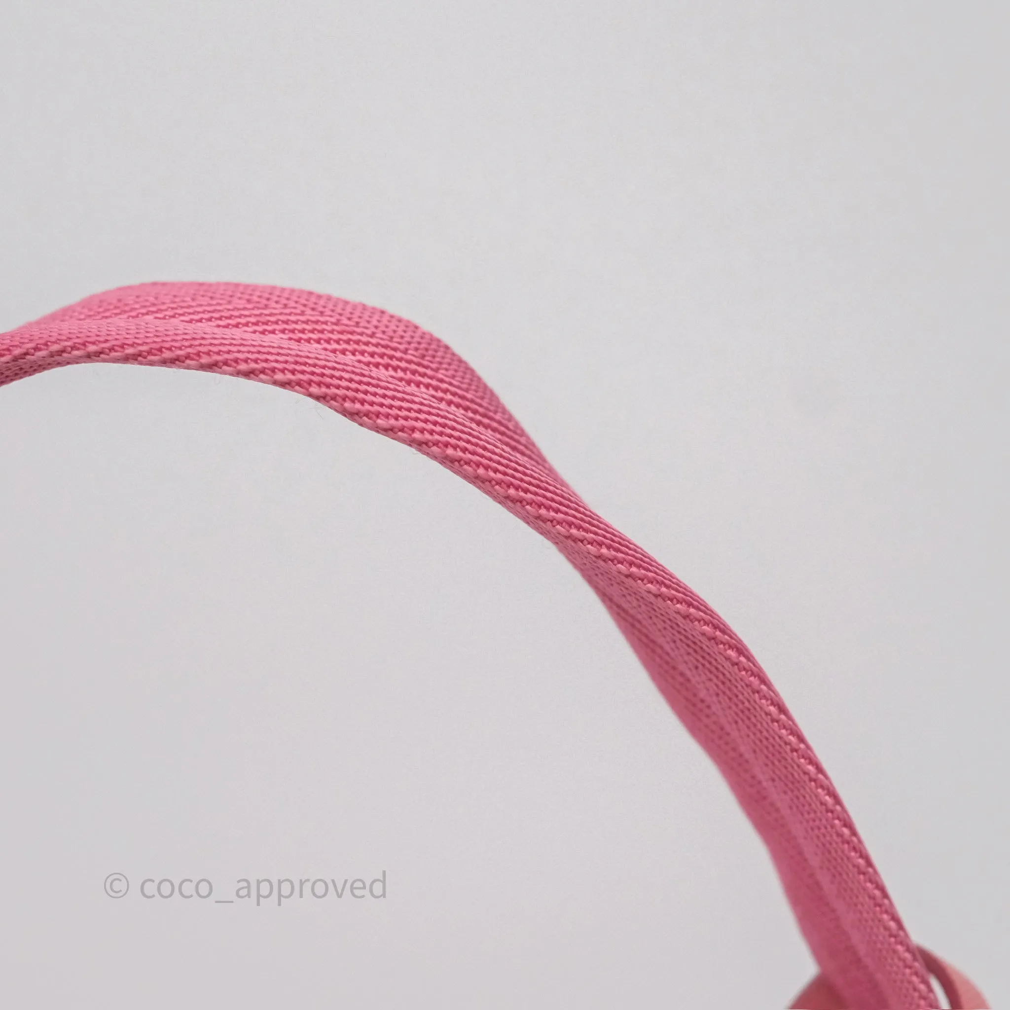 Prada Re-Edition 2005 Nylon Mini Bag Pink Silver Hardware