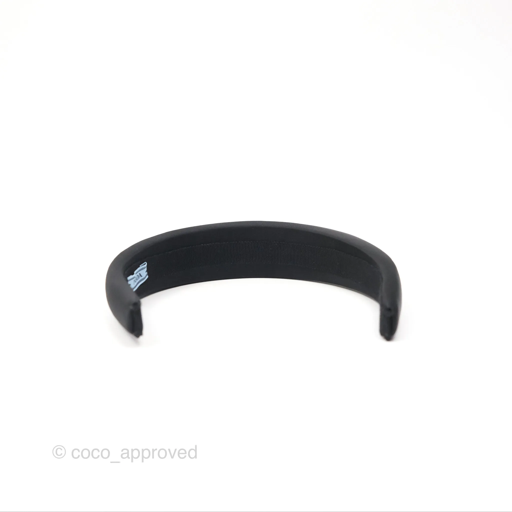 Prada Re-Nylon Headband Black