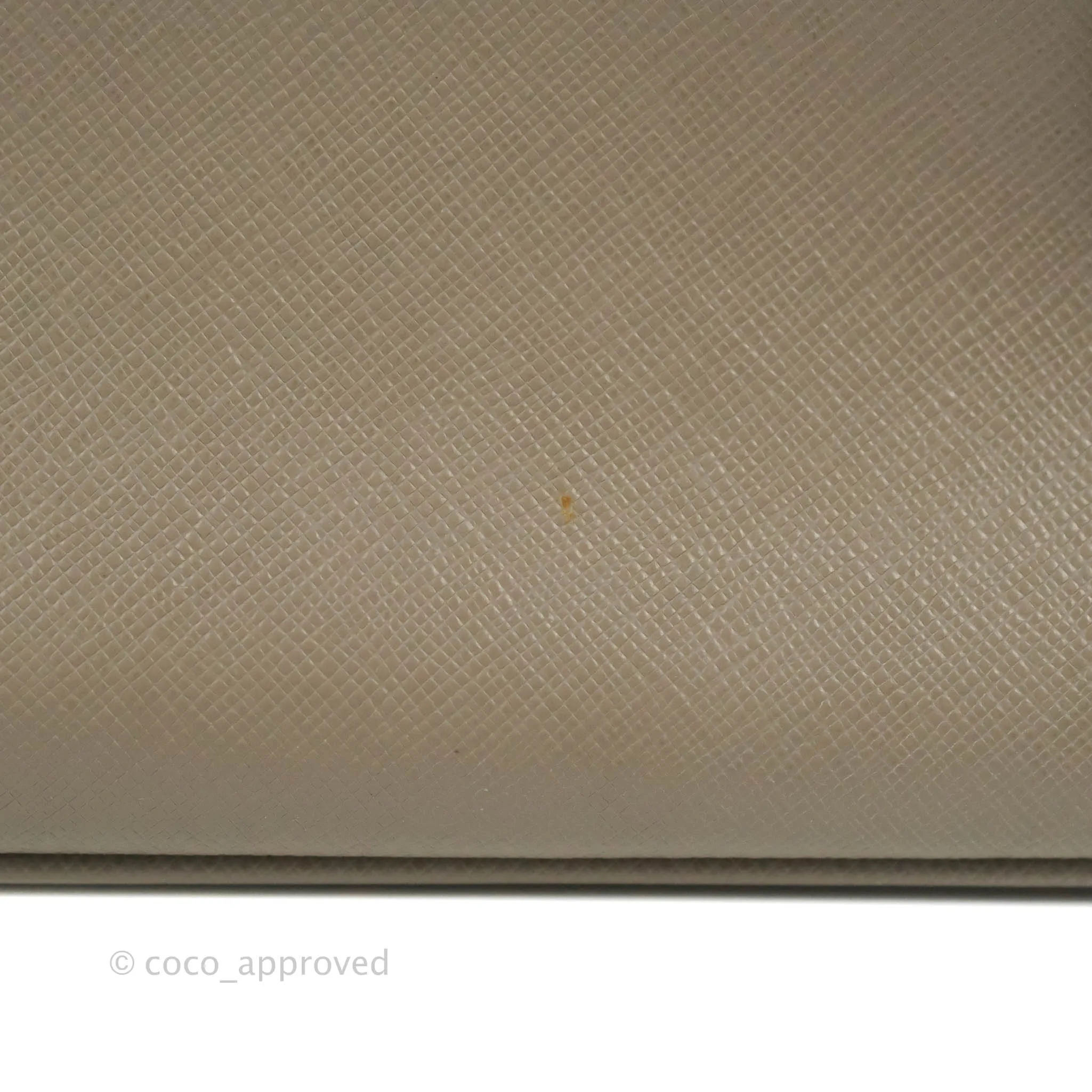 Prada Small Saffiano Lux Galleria Bag Argilla