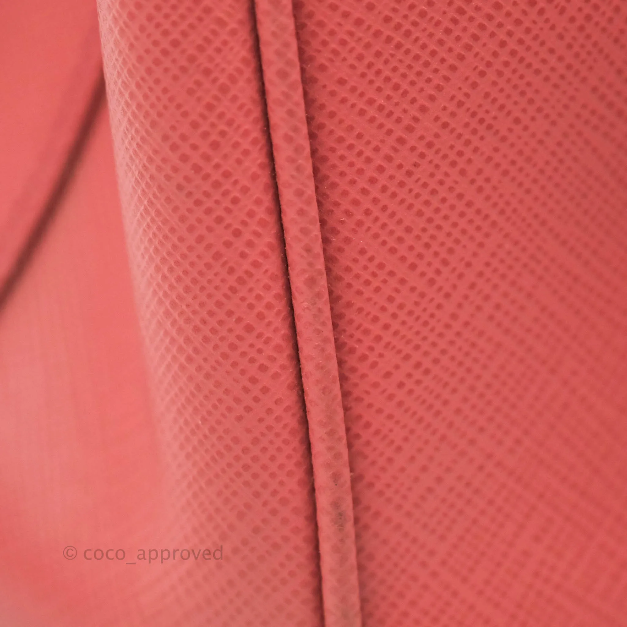 Prada Small Saffiano Lux Pink Tamaris Galleria Bag